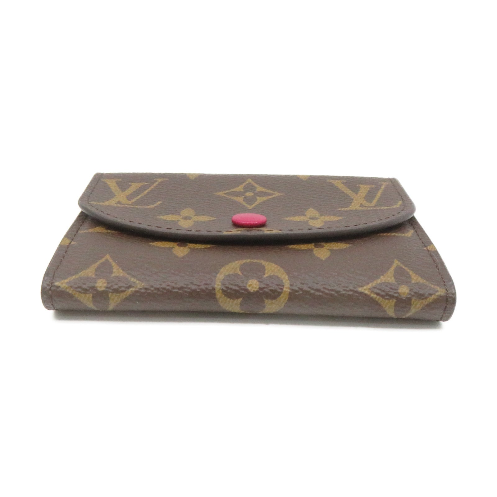 LOUIS VUITTON Monogram Rosalie Card case卡套啡色