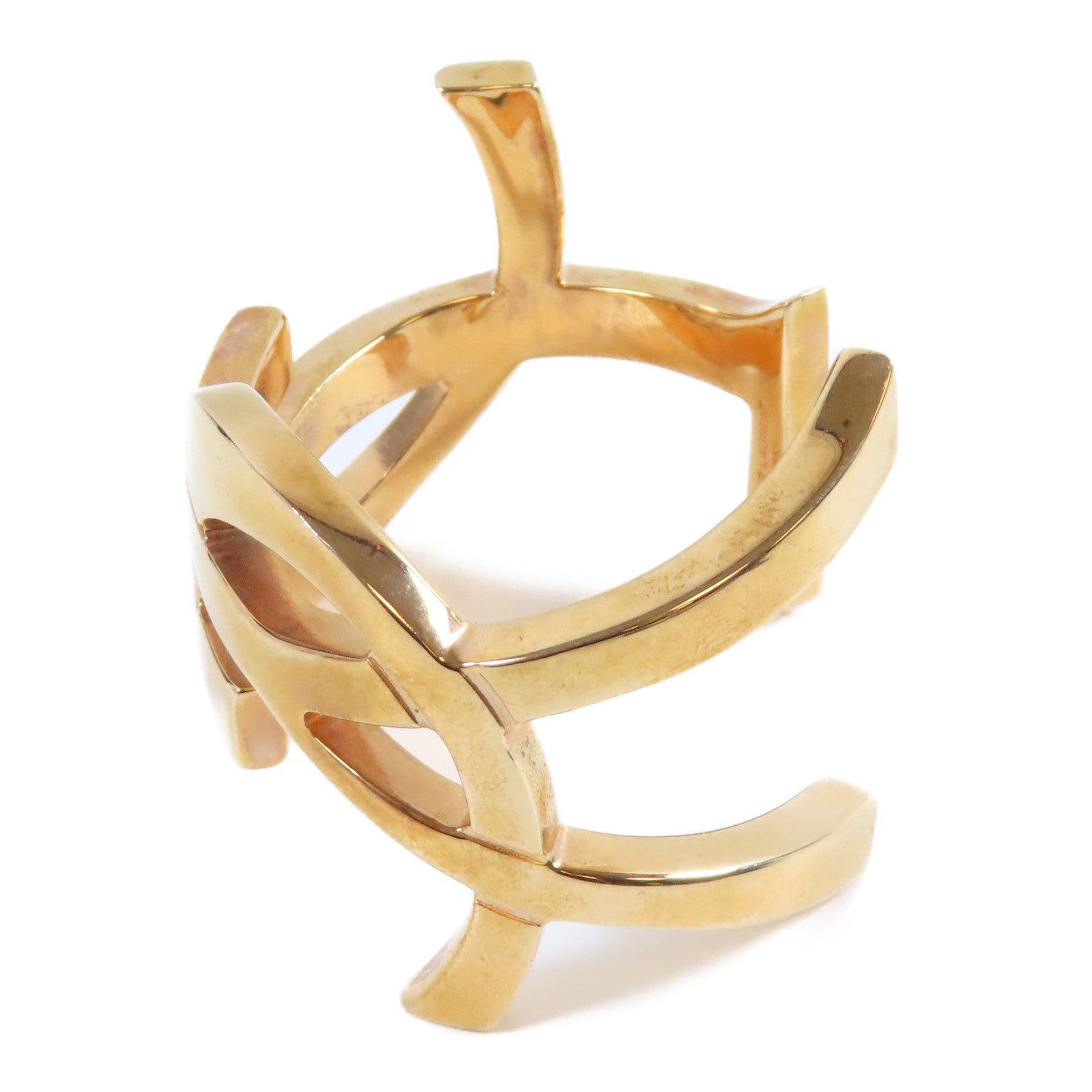 SAINT LAURENT 金屬Bangle手鐲金色