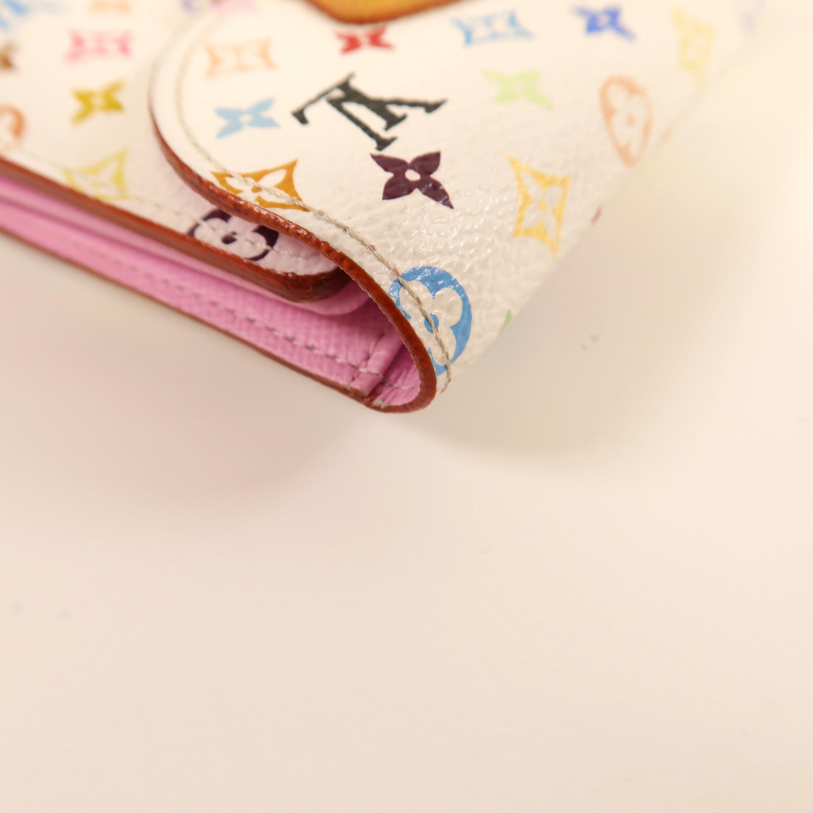 LOUIS VUITTON Monogram Multicolore Wallet金扣錢包彩色