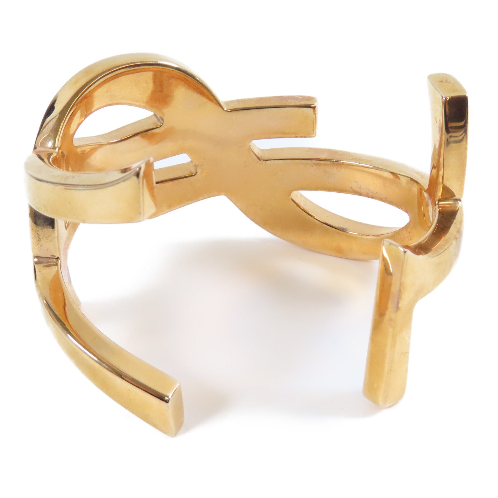 SAINT LAURENT 金屬Bangle手鐲金色