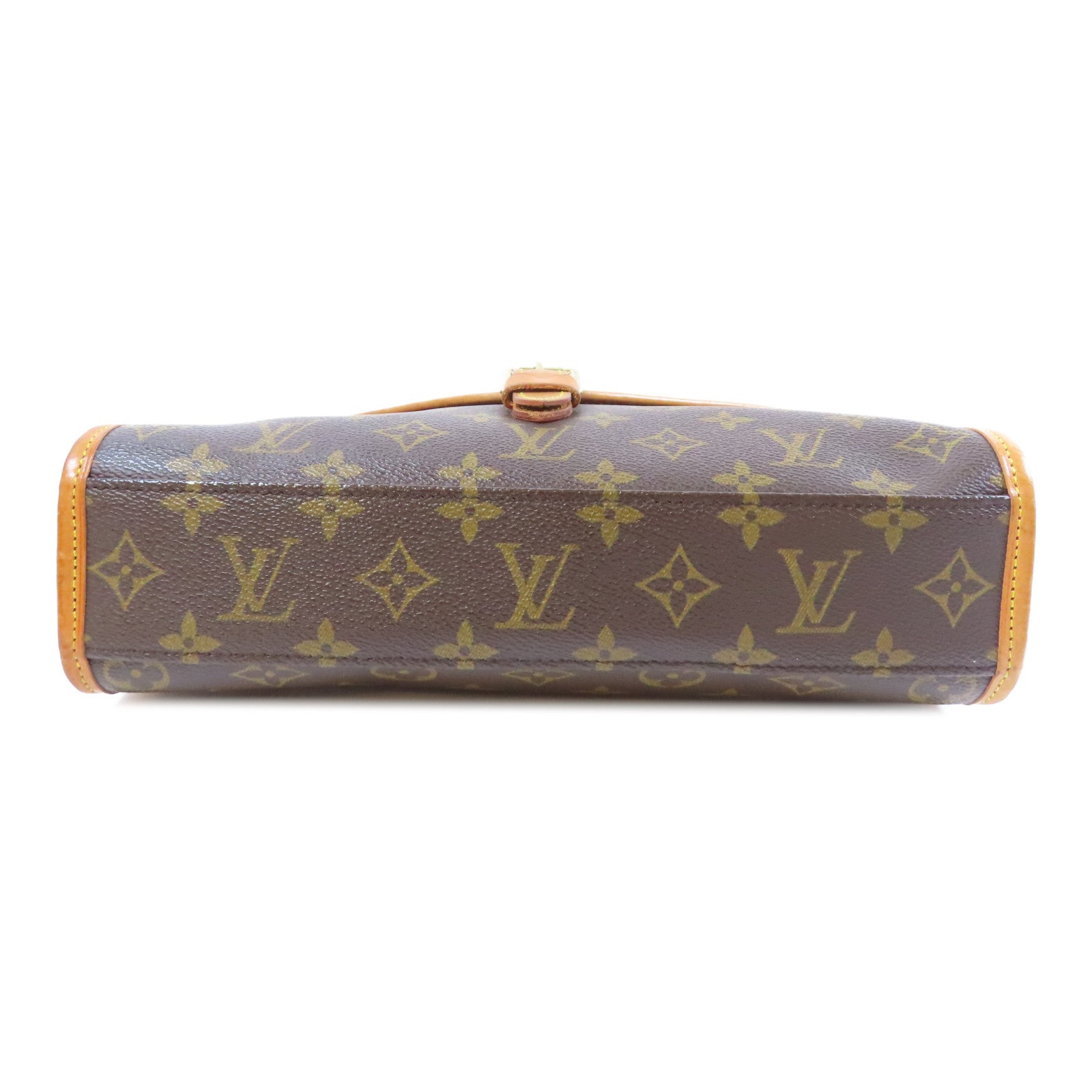 LOUIS VUITTON Monogram Bel Air金扣手挽肩背兩用袋啡色