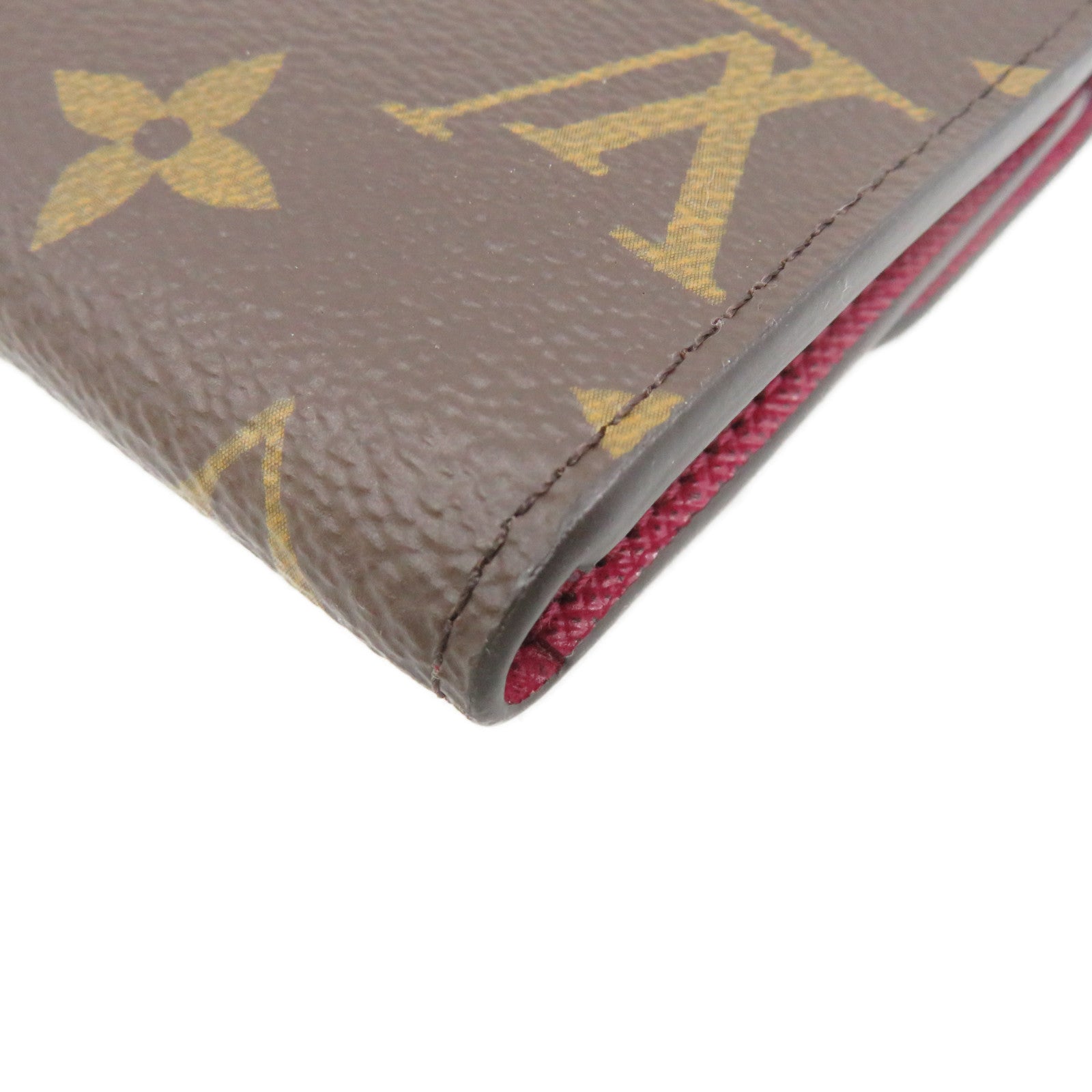LOUIS VUITTON Monogram Rosalie Card case卡套啡色