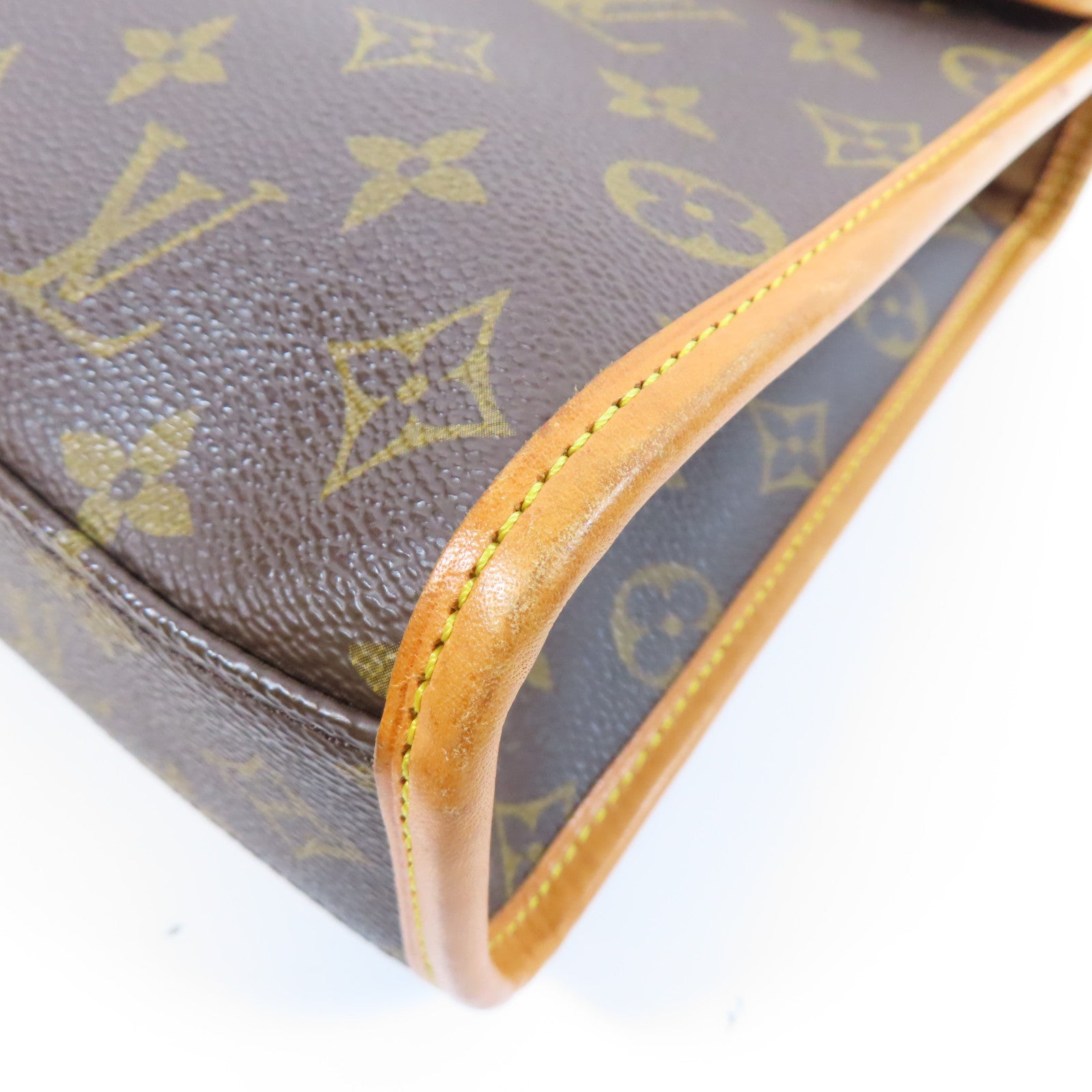LOUIS VUITTON Monogram Bel Air金扣手挽肩背兩用袋啡色