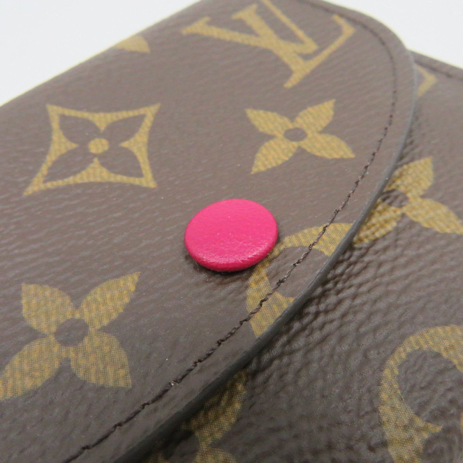 LOUIS VUITTON Monogram Rosalie Card case卡套啡色