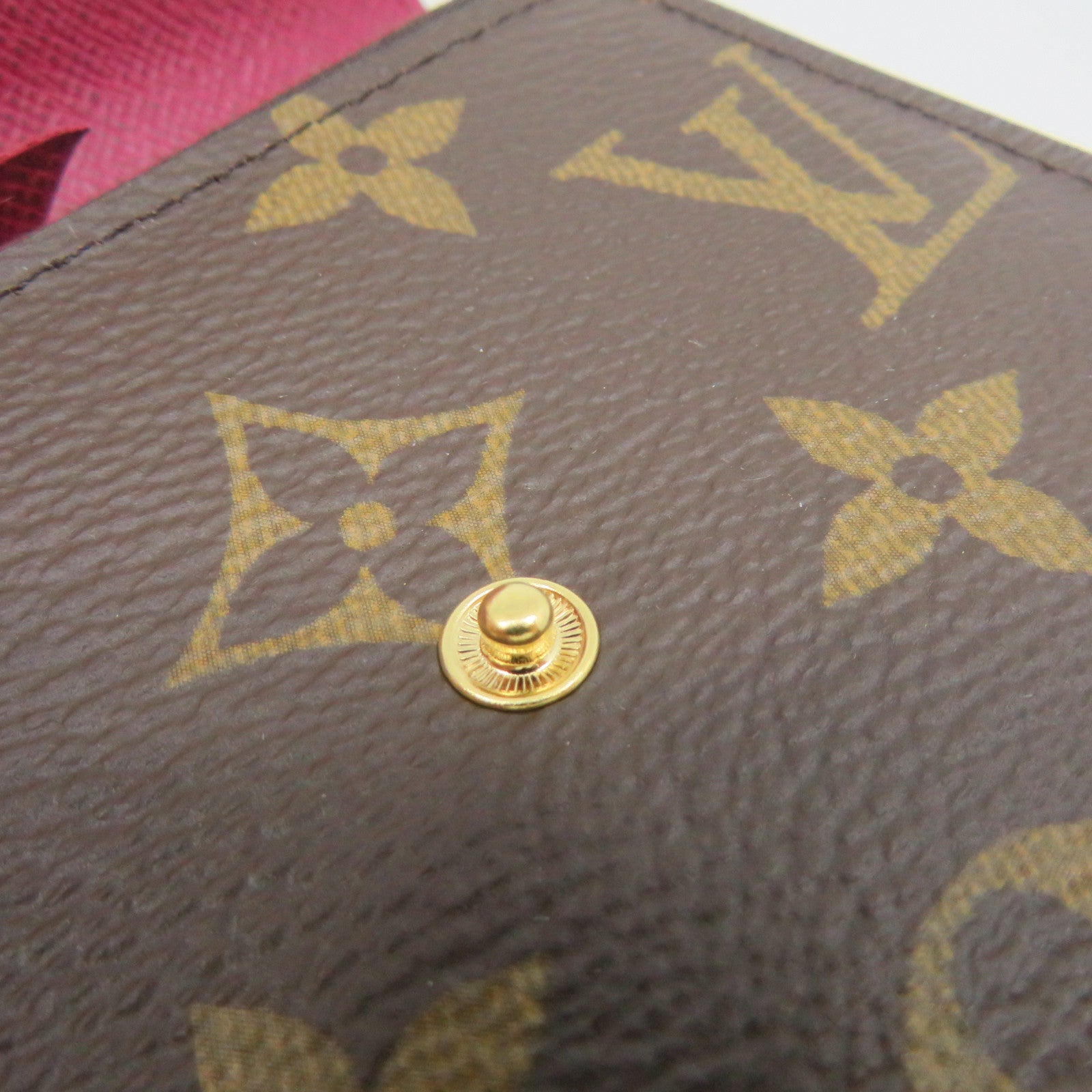 LOUIS VUITTON Monogram Rosalie Card case卡套啡色