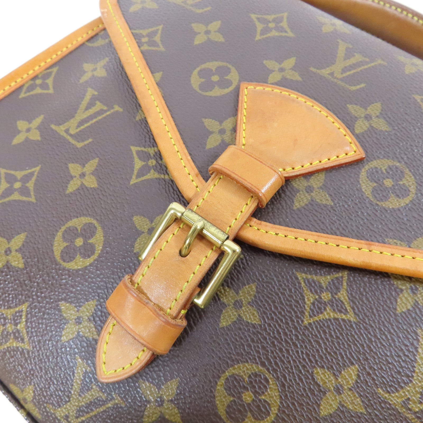 LOUIS VUITTON Monogram Bel Air金扣手挽肩背兩用袋啡色