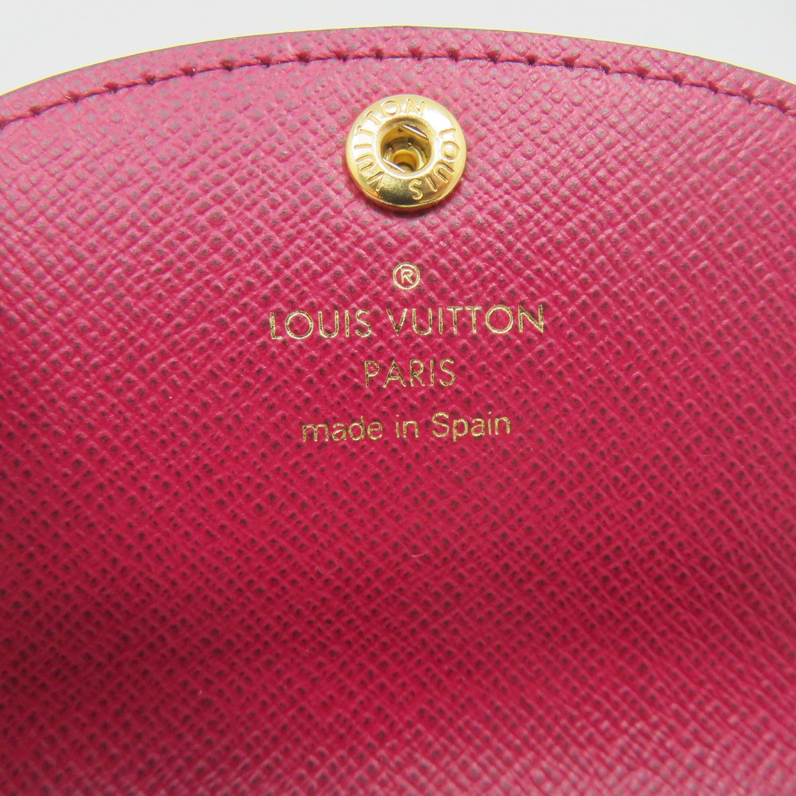 LOUIS VUITTON Monogram Rosalie Card case卡套啡色
