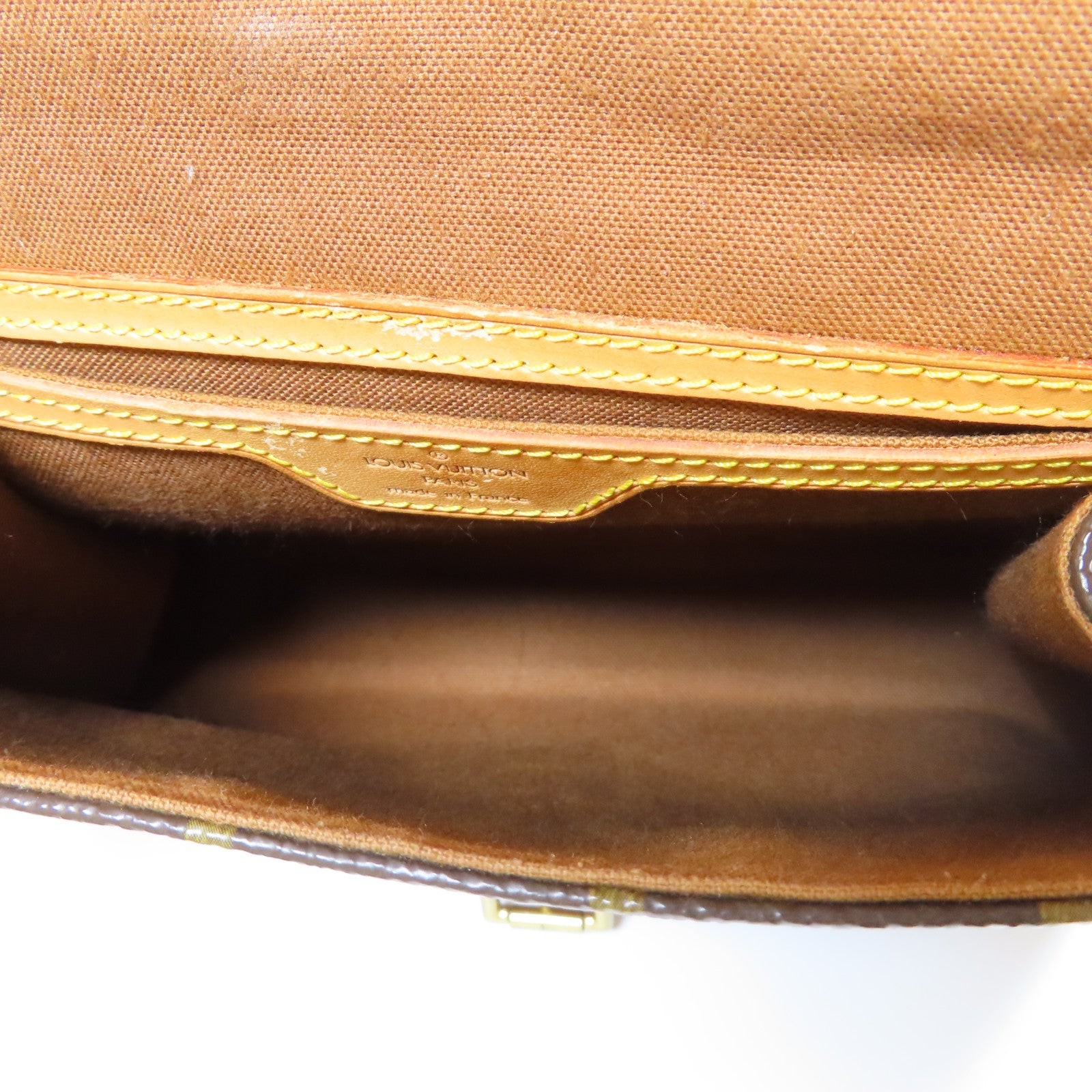 LOUIS VUITTON Monogram Bel Air金扣手挽肩背兩用袋啡色