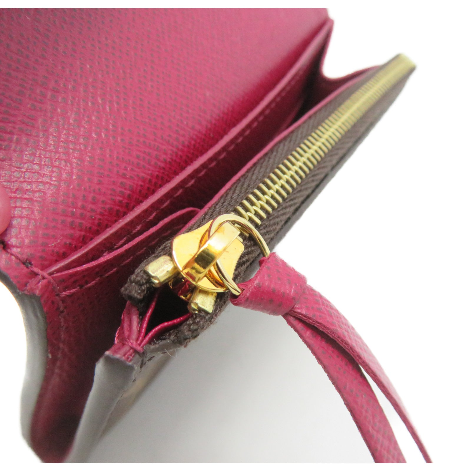 LOUIS VUITTON Monogram Rosalie Card case卡套啡色