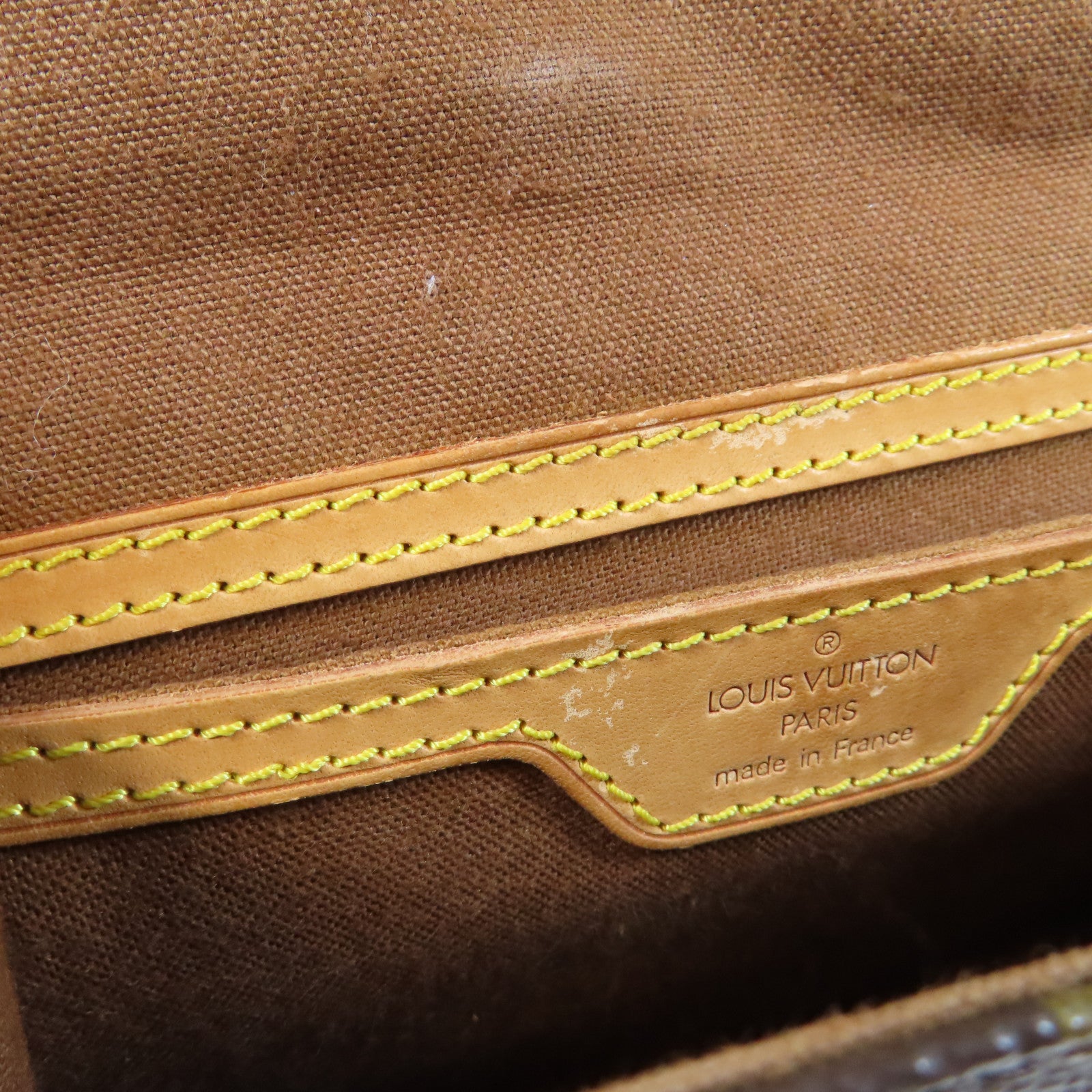LOUIS VUITTON Monogram Bel Air金扣手挽肩背兩用袋啡色