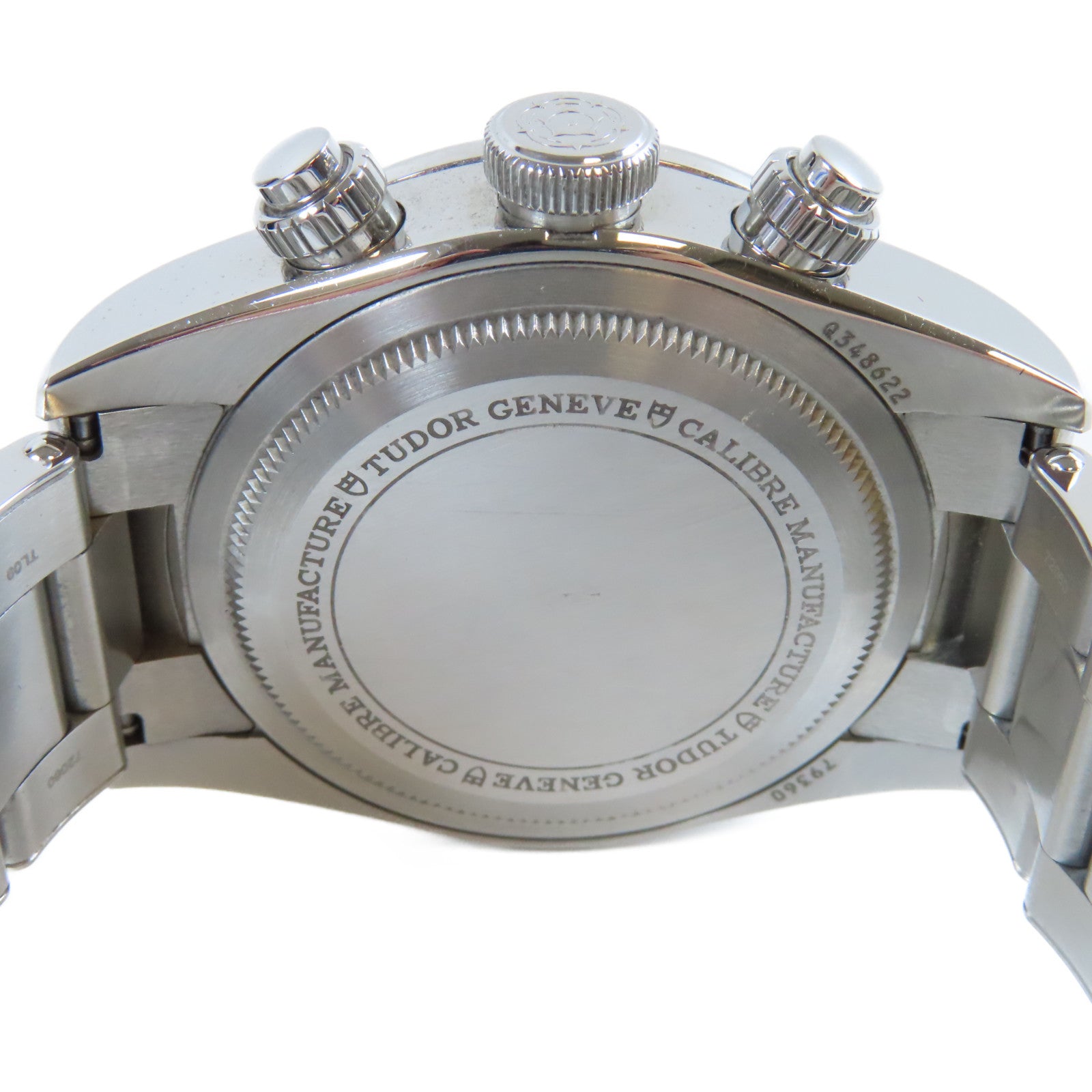 TUDOR Black Bay Chrono不鏽鋼手錶自動機芯白色