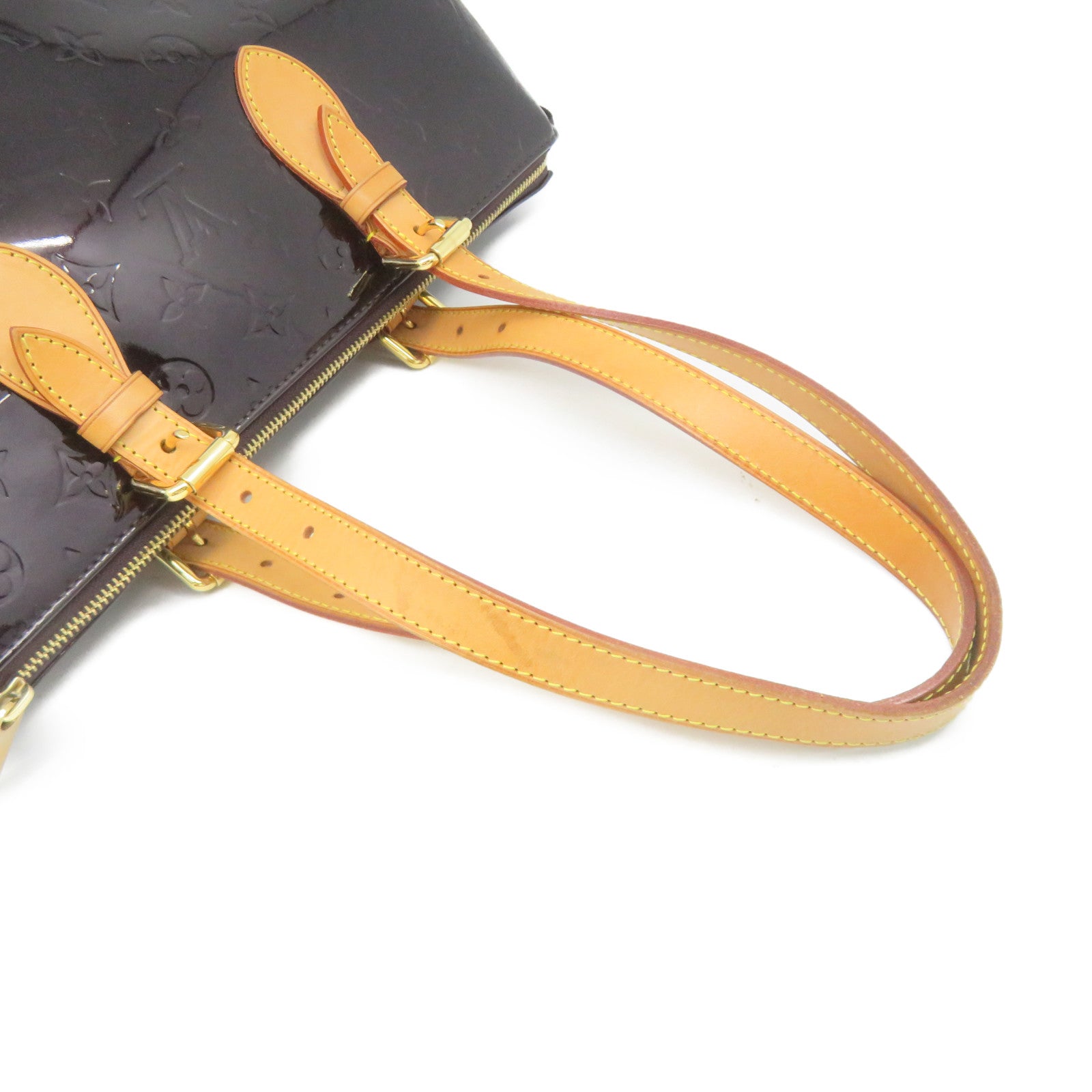 LOUIS VUITTON Mono-Vernis Rosewood Avenue Shoulder Bag肩背袋深紫色
