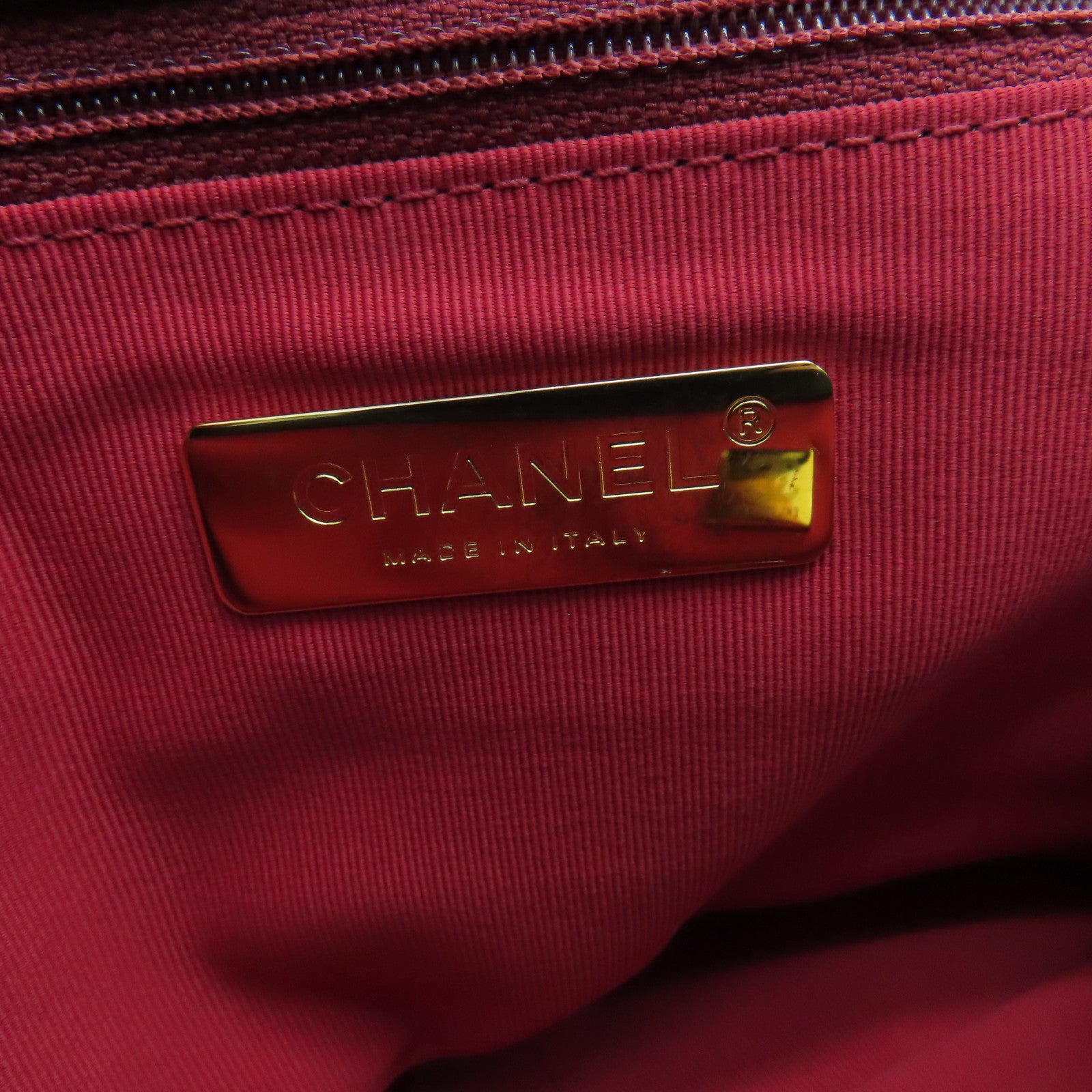 CHANEL 菱格羊皮皮革Chain Shoulder金扣手挽肩背两用袋黑色