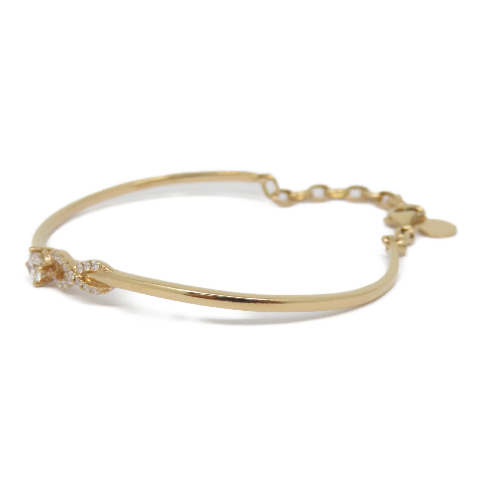JEWELRY [Sharp Discount] 18K Rose Gold Diamond Bracelet0.18ct/0.08ct Diamond Bracelet