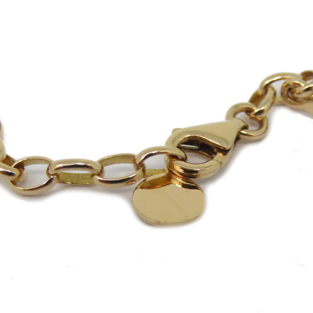JEWELRY [Sharp Discount] 18K Rose Gold Diamond Bracelet0.18ct/0.08ct Diamond Bracelet
