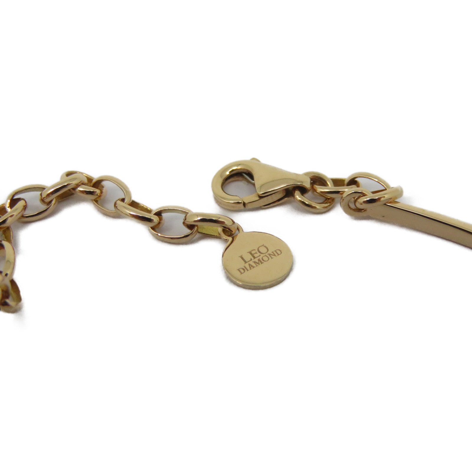 JEWELRY [Sharp Discount] 18K Rose Gold Diamond Bracelet0.18ct/0.08ct Diamond Bracelet