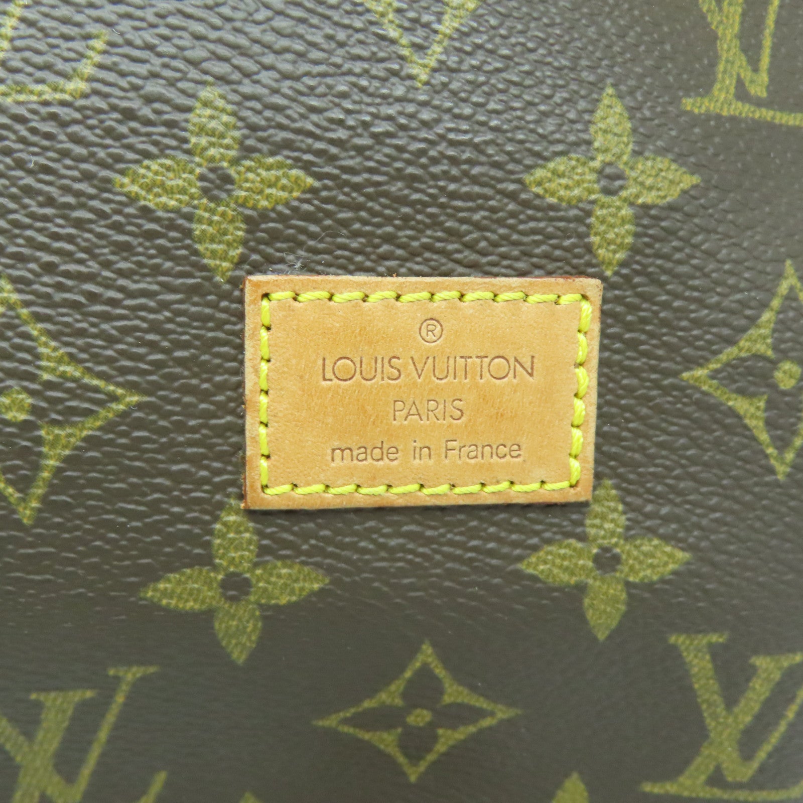 LOUIS VUITTON Monogram Saumur 30金扣肩背袋啡色