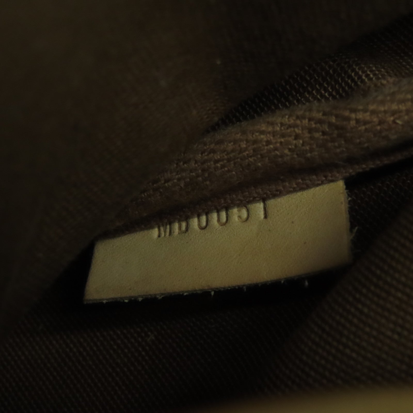 LOUIS VUITTON Monogram Saumur 30金扣肩背袋啡色