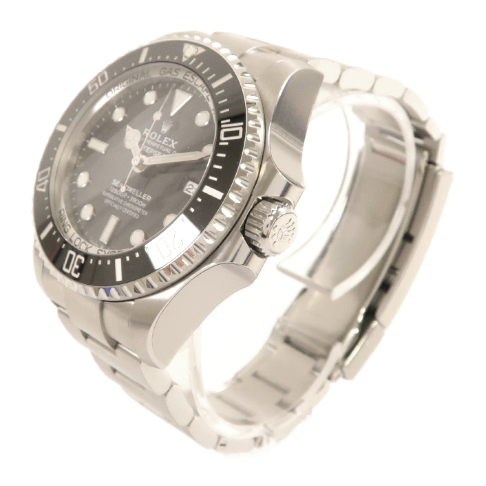ROLEX Sea Dweller不鏽鋼手錶自動機芯黑色