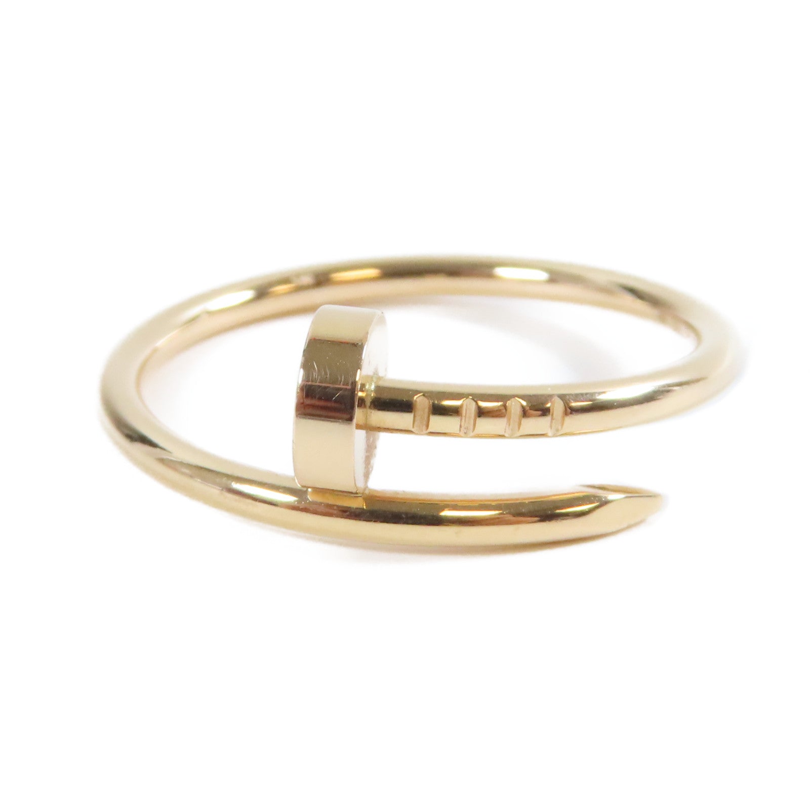 CARTIER 18K玫瑰金Juste Un Clou Ring戒指Cartier#60/US#9