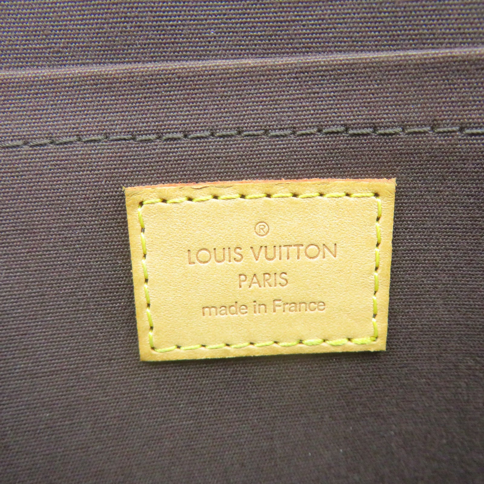 LOUIS VUITTON Mono-Vernis Rosewood Avenue Shoulder Bag肩背袋深紫色