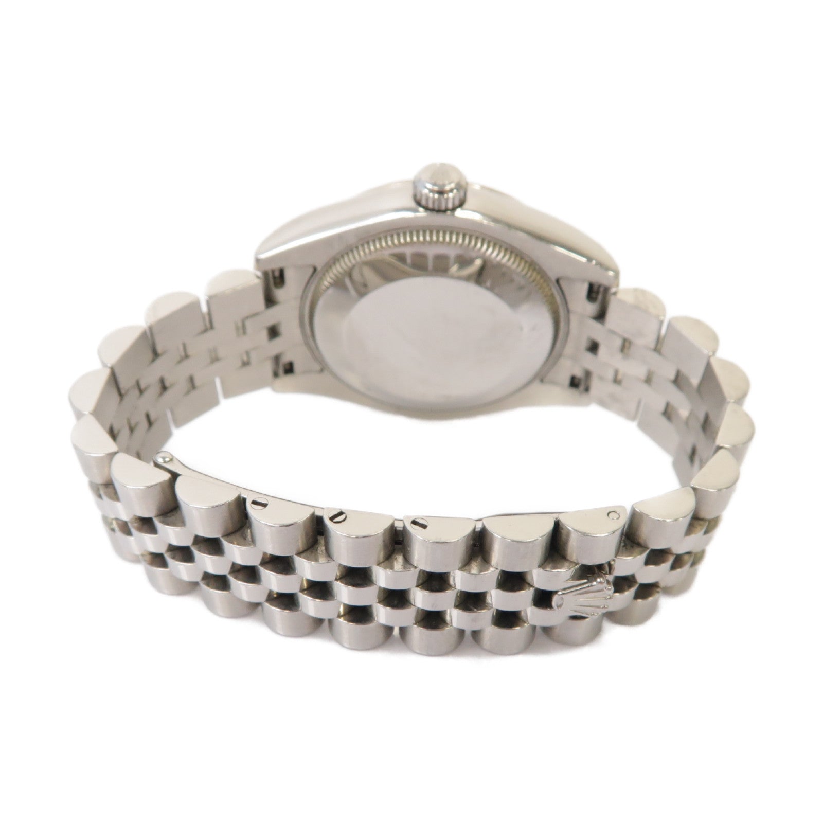 ROLEX Datejust 18K白金/不鏽鋼手錶自動機芯粉紅色