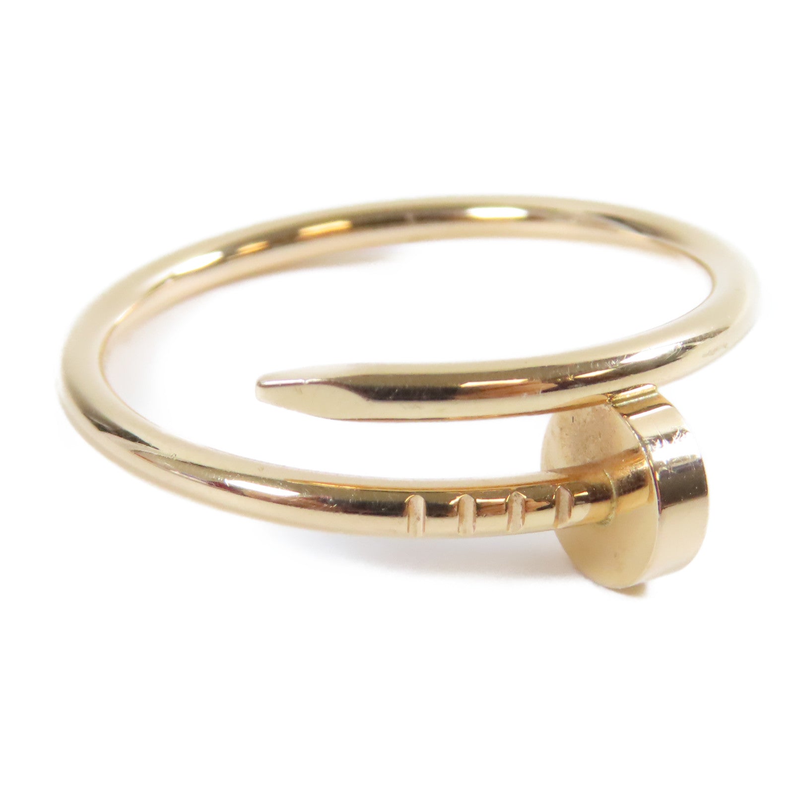 CARTIER 18K玫瑰金Juste Un Clou Ring戒指Cartier#60/US#9