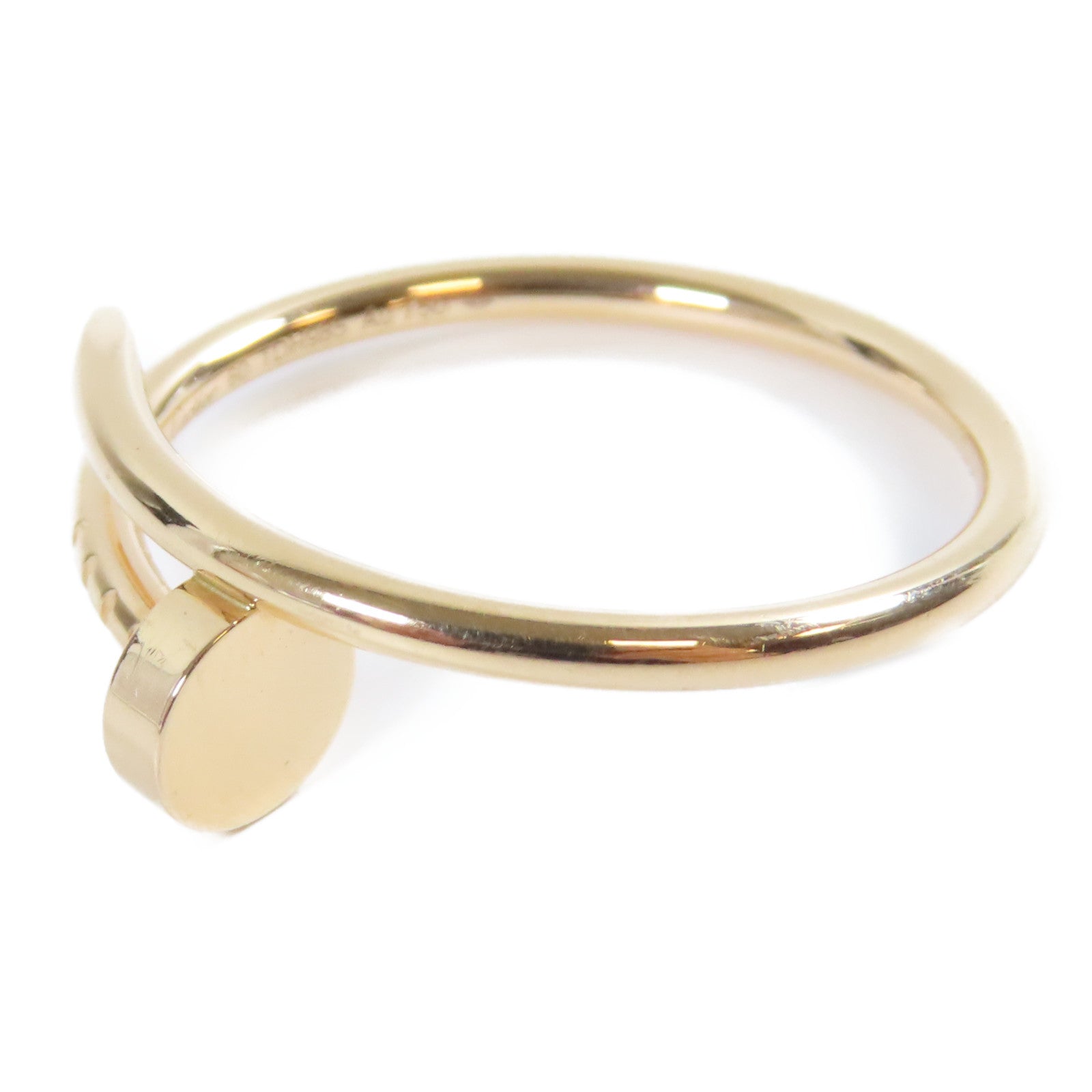 CARTIER 18K玫瑰金Juste Un Clou Ring戒指Cartier#60/US#9