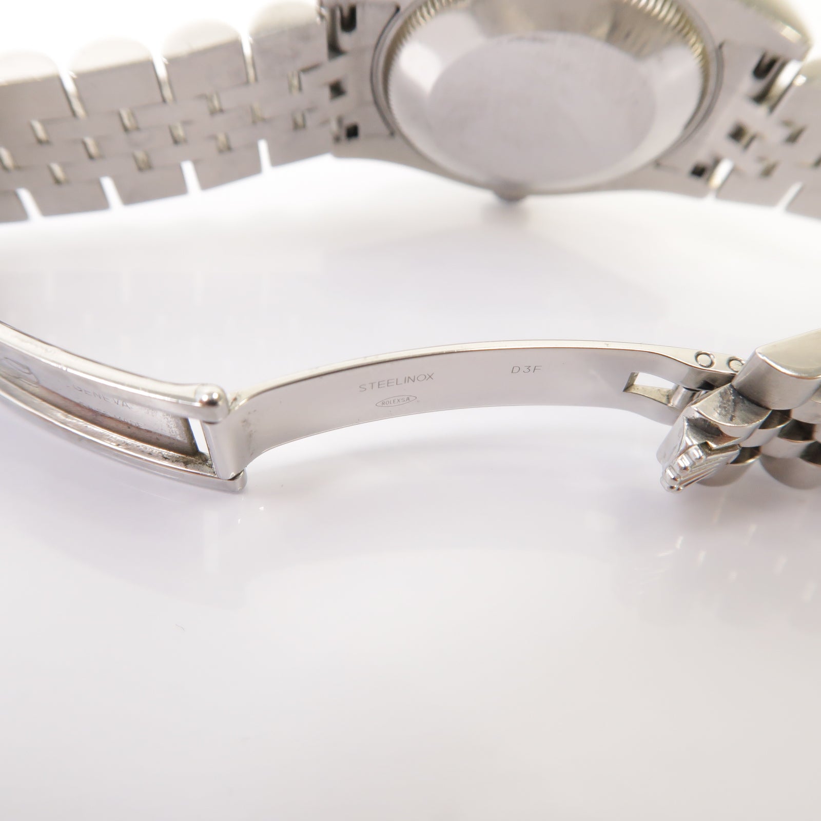 ROLEX Datejust 18K白金/不鏽鋼手錶自動機芯粉紅色