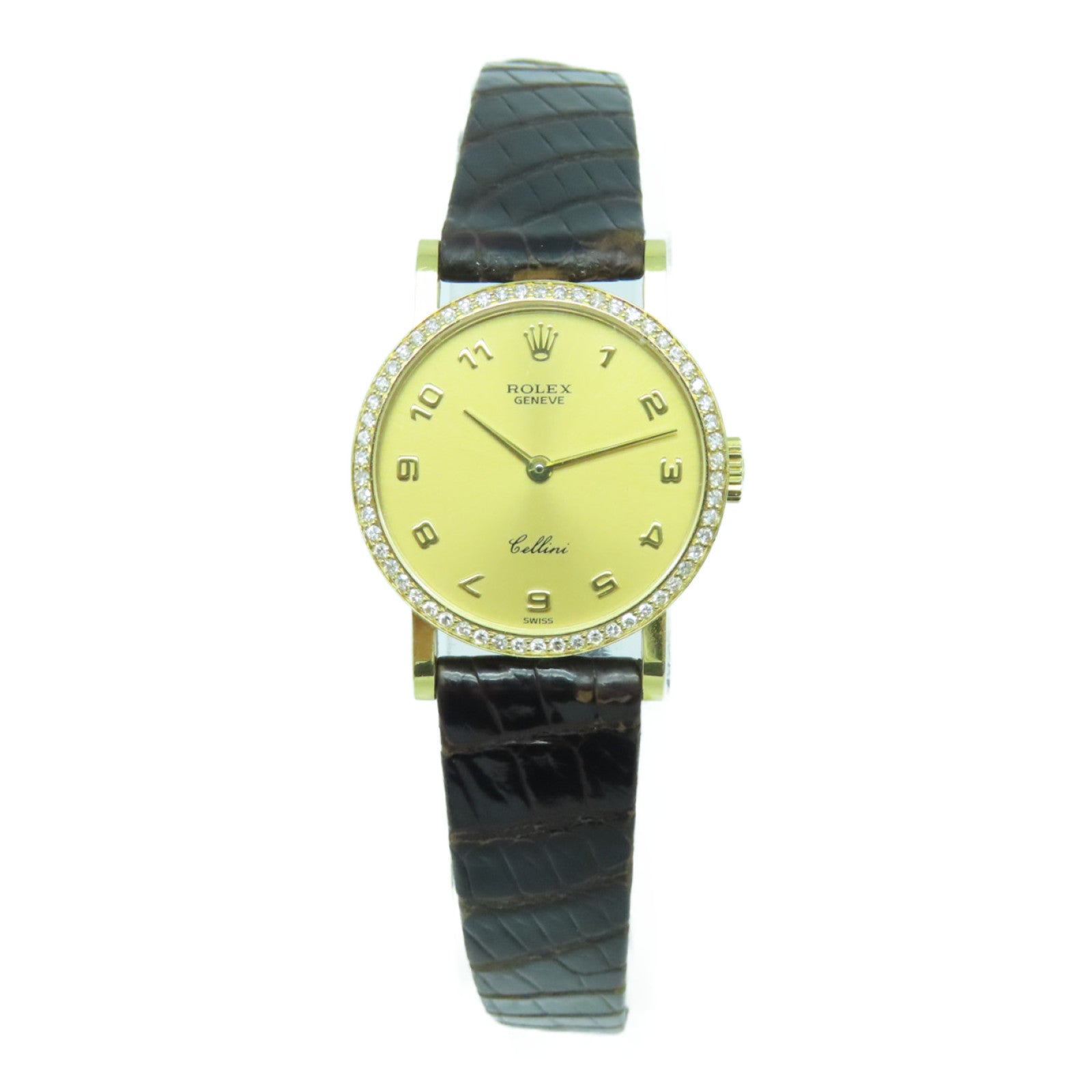 ROLEX Cellini 18K黄金手表金色