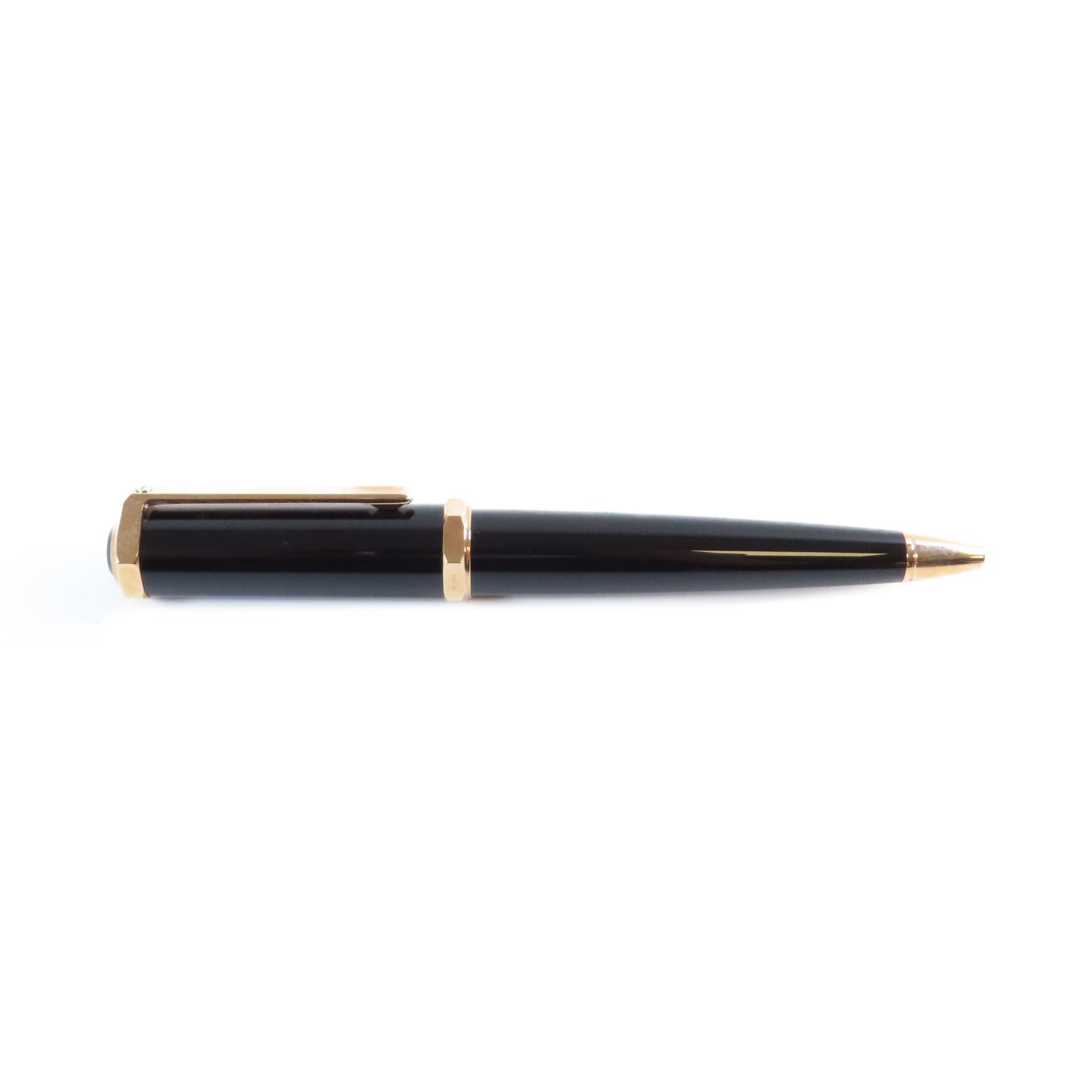 CARTIER 金屬Pen圓珠筆黑色/玫瑰金色