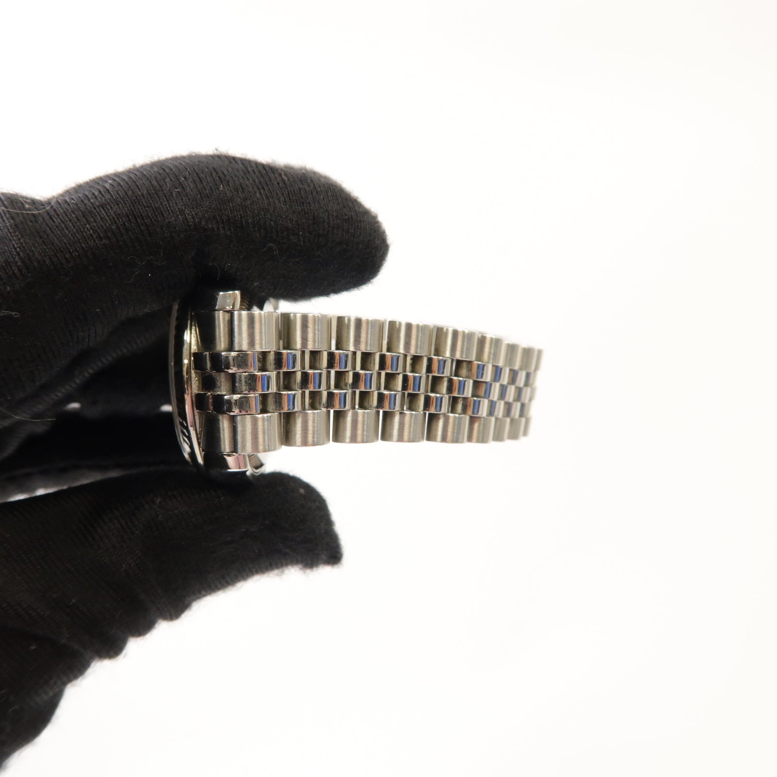 ROLEX Datejust 18K白金/不鏽鋼手錶自動機芯粉紅色