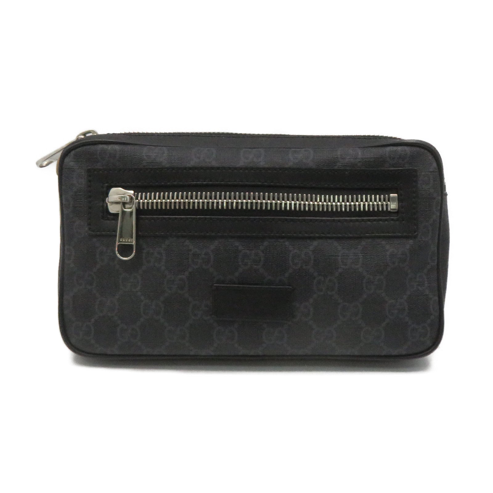 GUCCI 涂层帆布Waist Bag腰包黑色