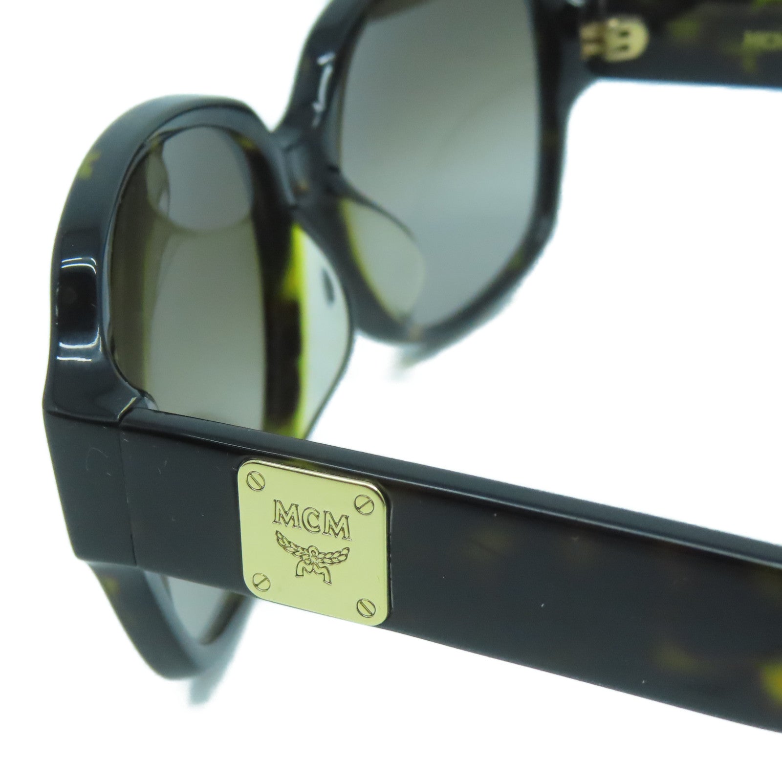 MCM PVC Sunglasses太陽眼鏡玳瑁色/黑色