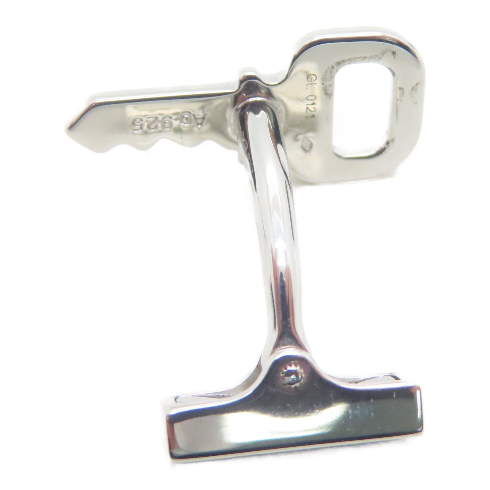 LOUIS VUITTON 925纯银Lock Key Cuff Links袖扣