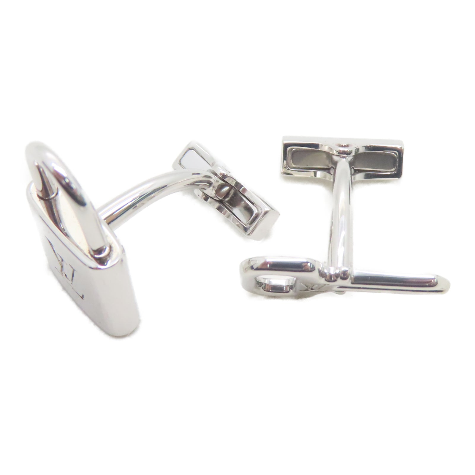LOUIS VUITTON 925纯银Lock Key Cuff Links袖扣