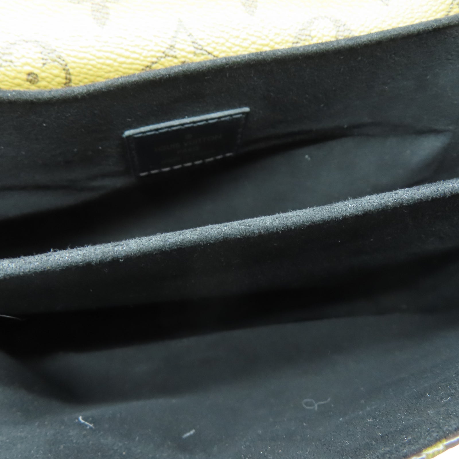 LOUIS VUITTON Monogram Reverse Pochette Metis金扣肩背袋棕色