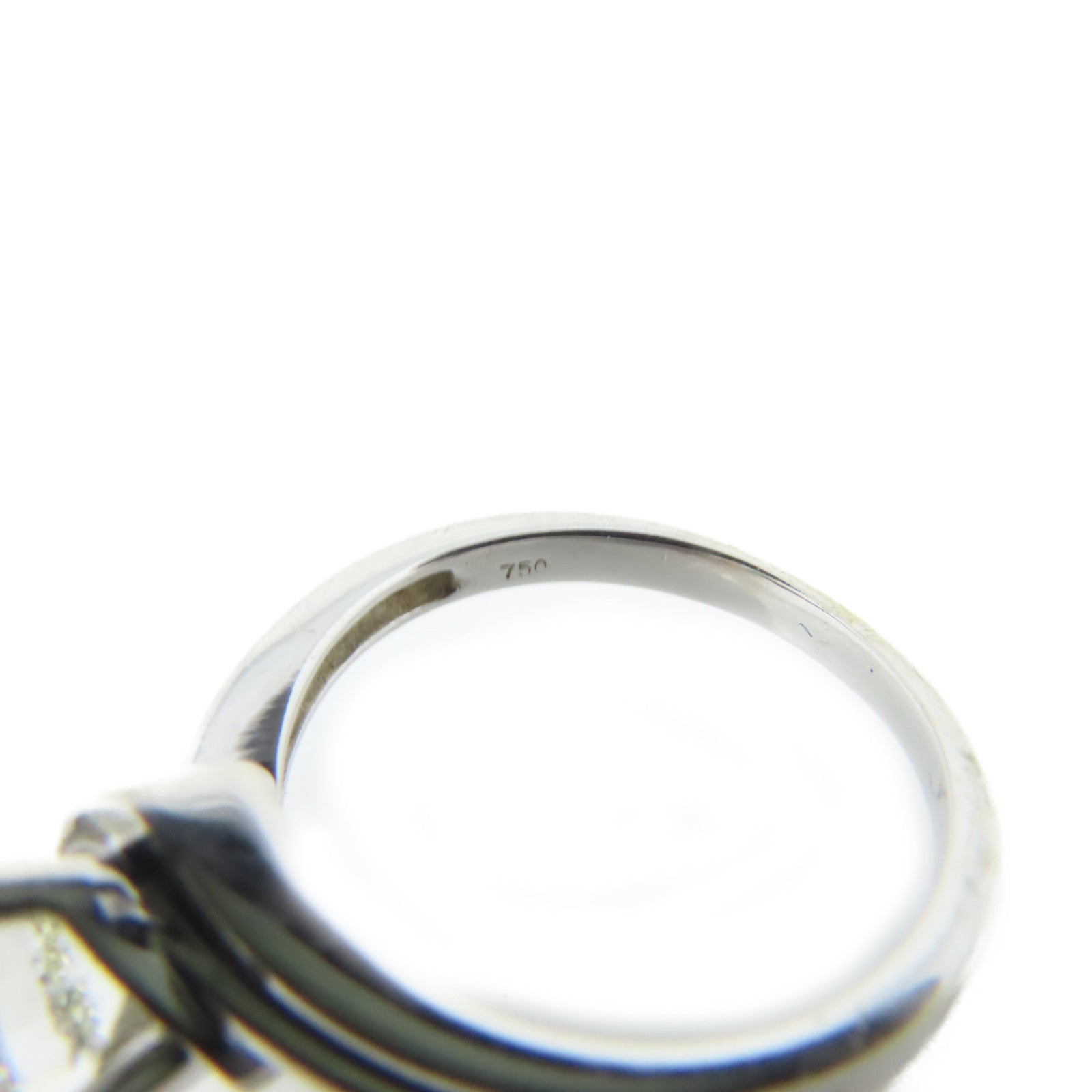JEWELRY 18K白金/0.91ct鑽石Diamond Ring戒指US#6.25