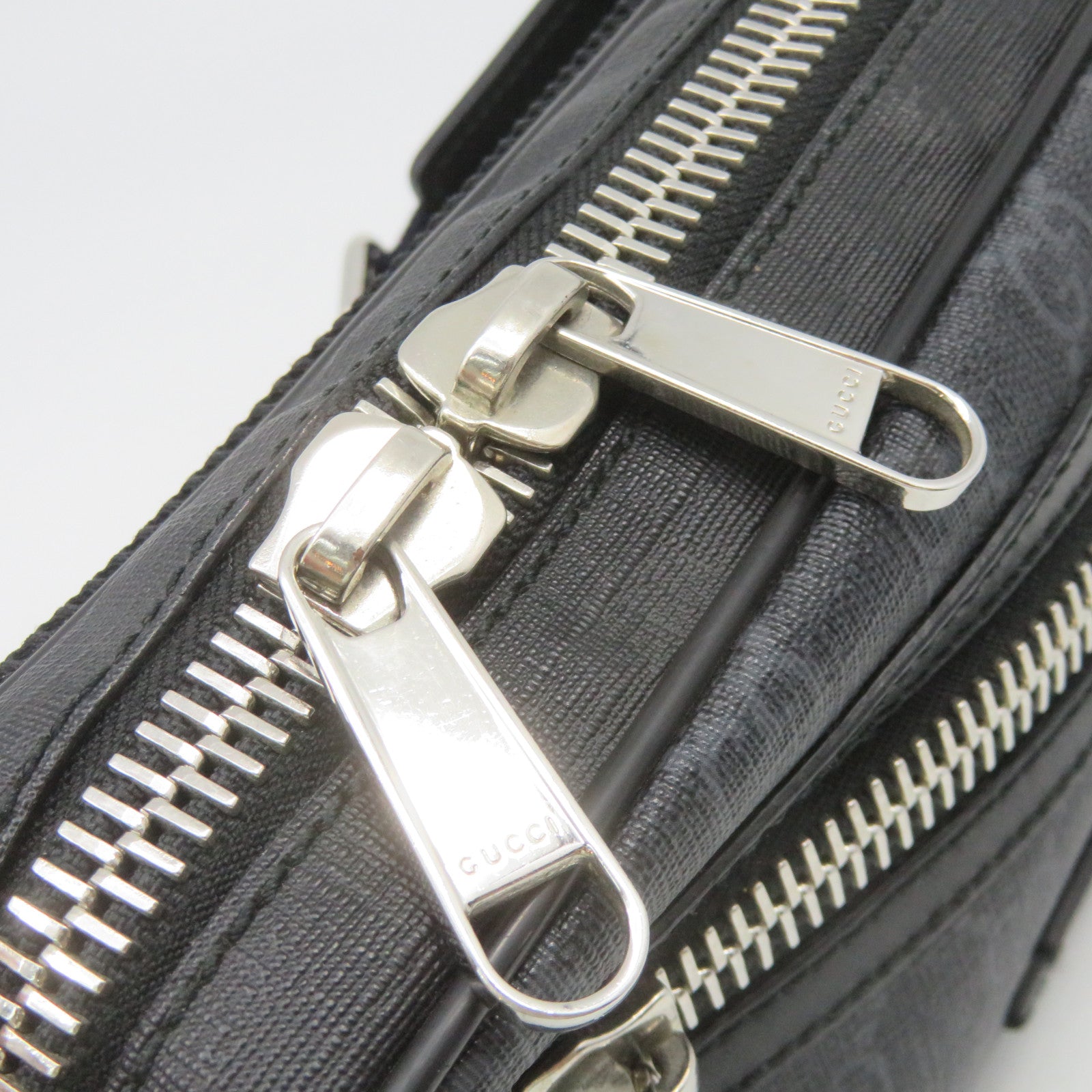 GUCCI 涂层帆布Waist Bag腰包黑色