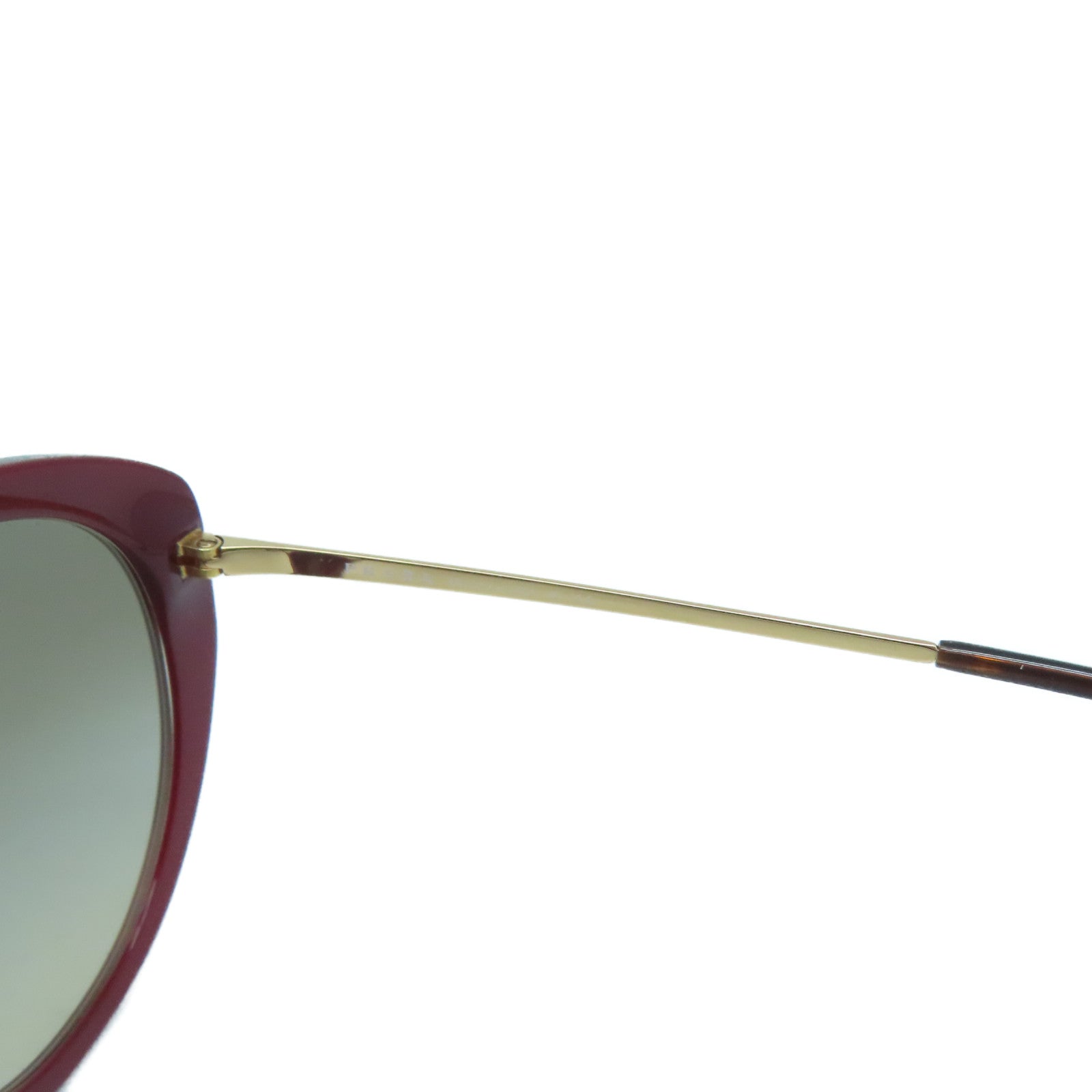 PRADA PVC/金屬Sunglasses太陽眼鏡紅色/金色