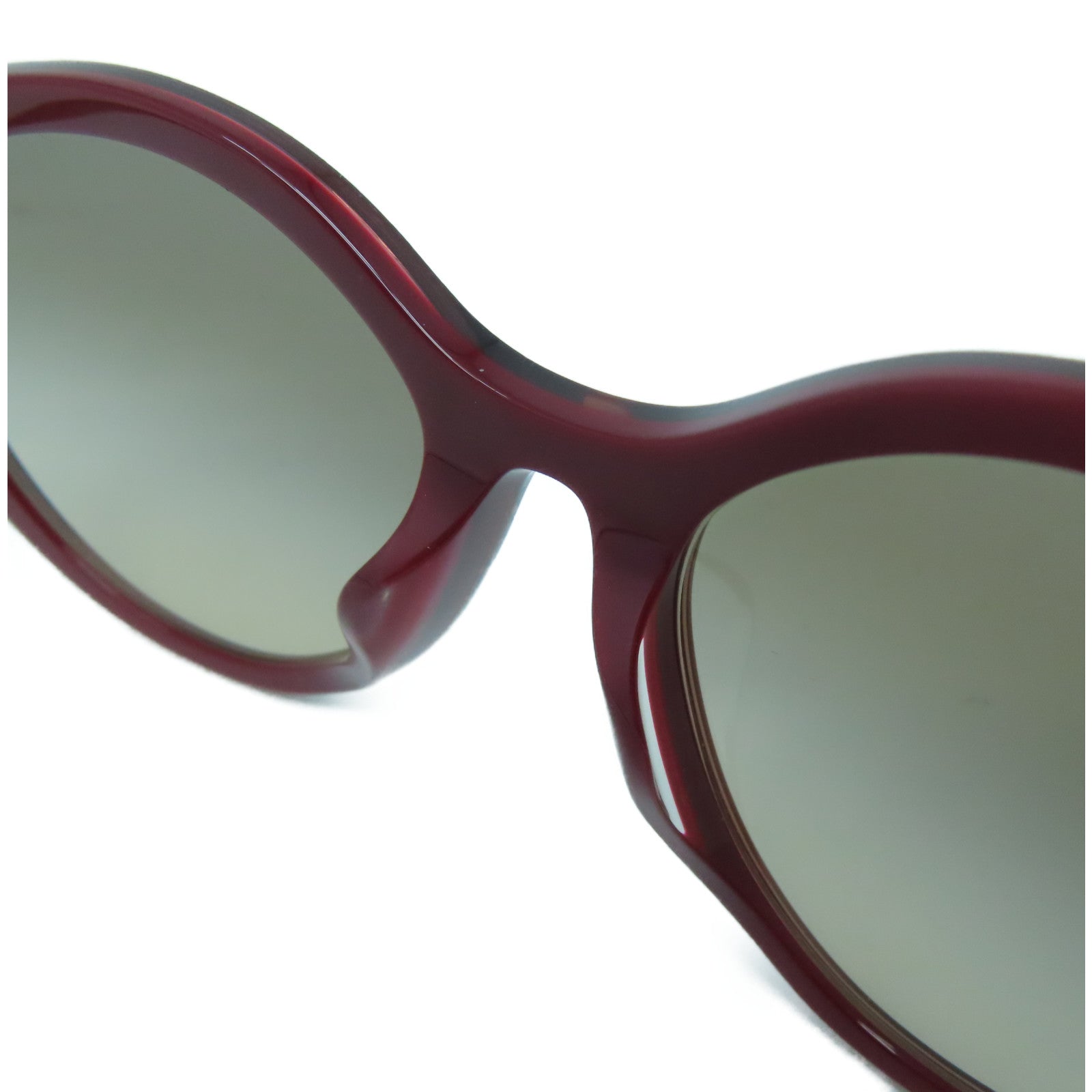 PRADA PVC/金屬Sunglasses太陽眼鏡紅色/金色