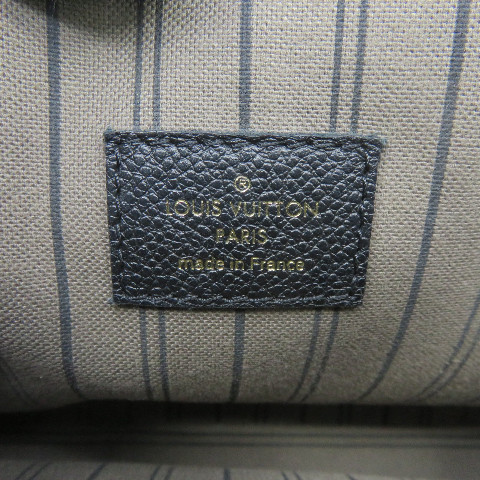 LOUIS VUITTON Monogram Empreinte Pochette Metis金扣手挽肩背两用袋黑色