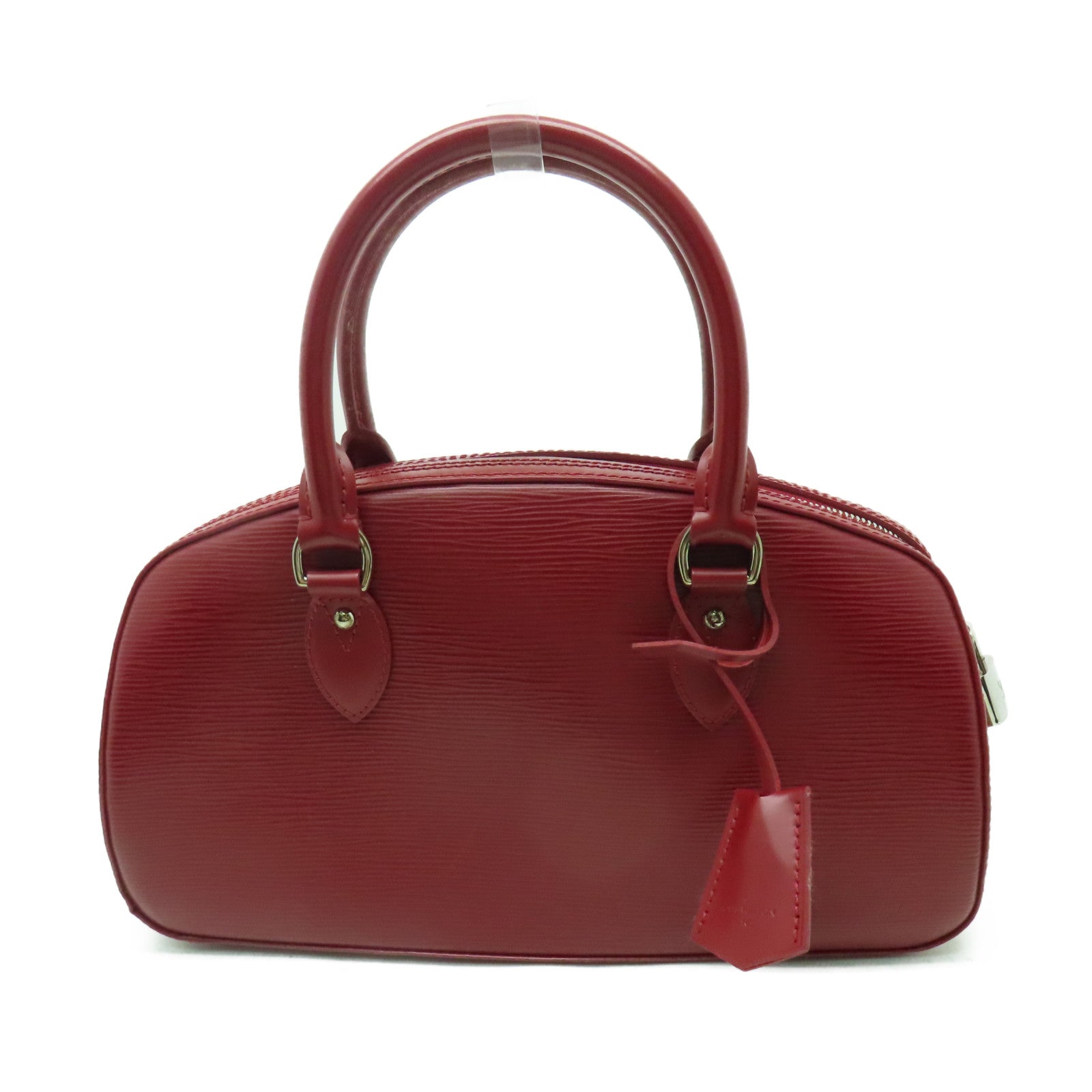 LOUIS VUITTON Epi Jasmin銀扣手挽袋紅色