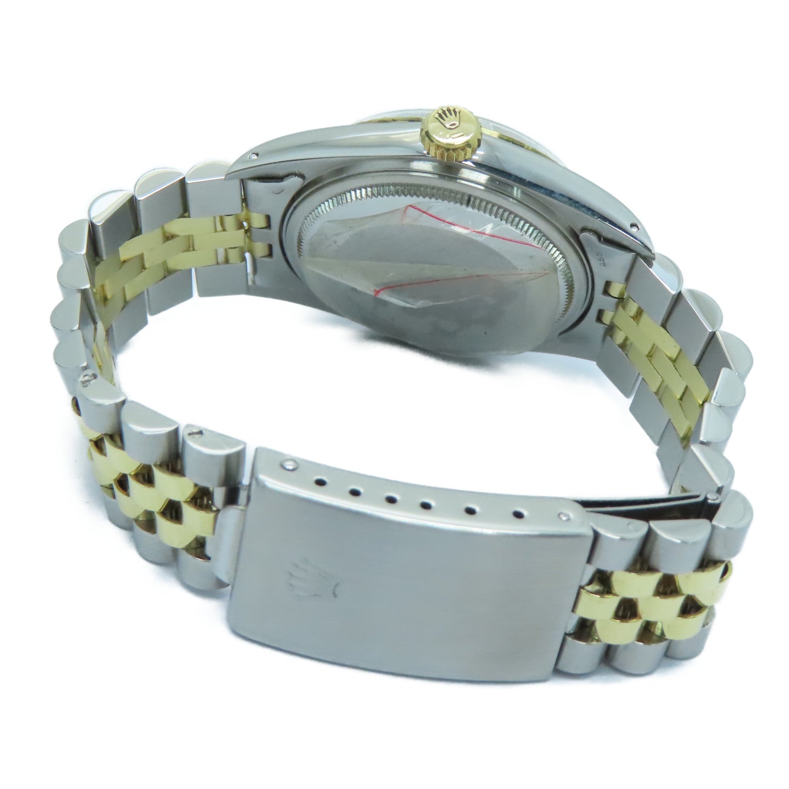 ROLEX [Sharp Discount] Datejust 18K Gold/Stainless Steel Watch Automatic Movement Yellow