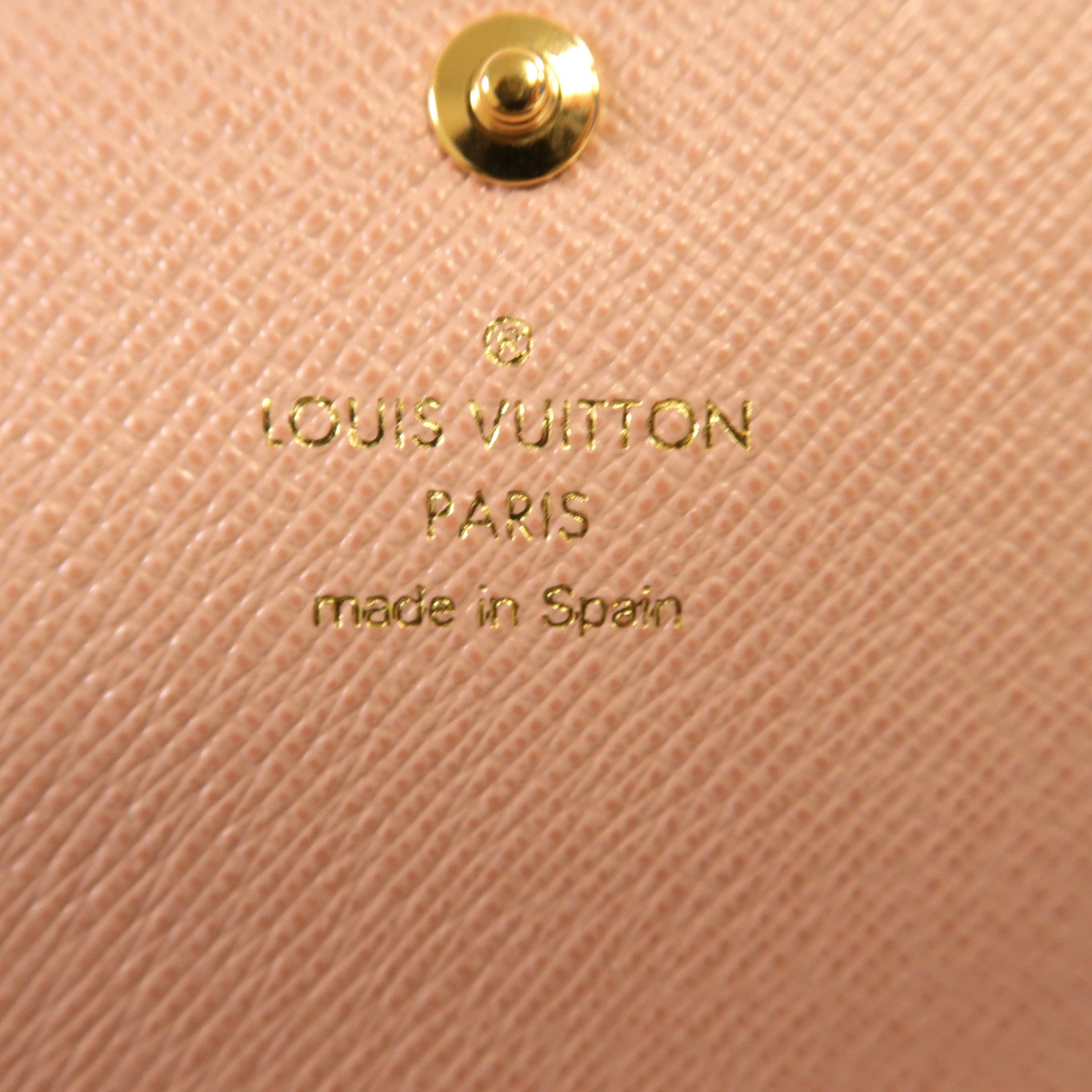 LOUIS VUITTON Monogram Emilie Wallet金扣長錢包啡色