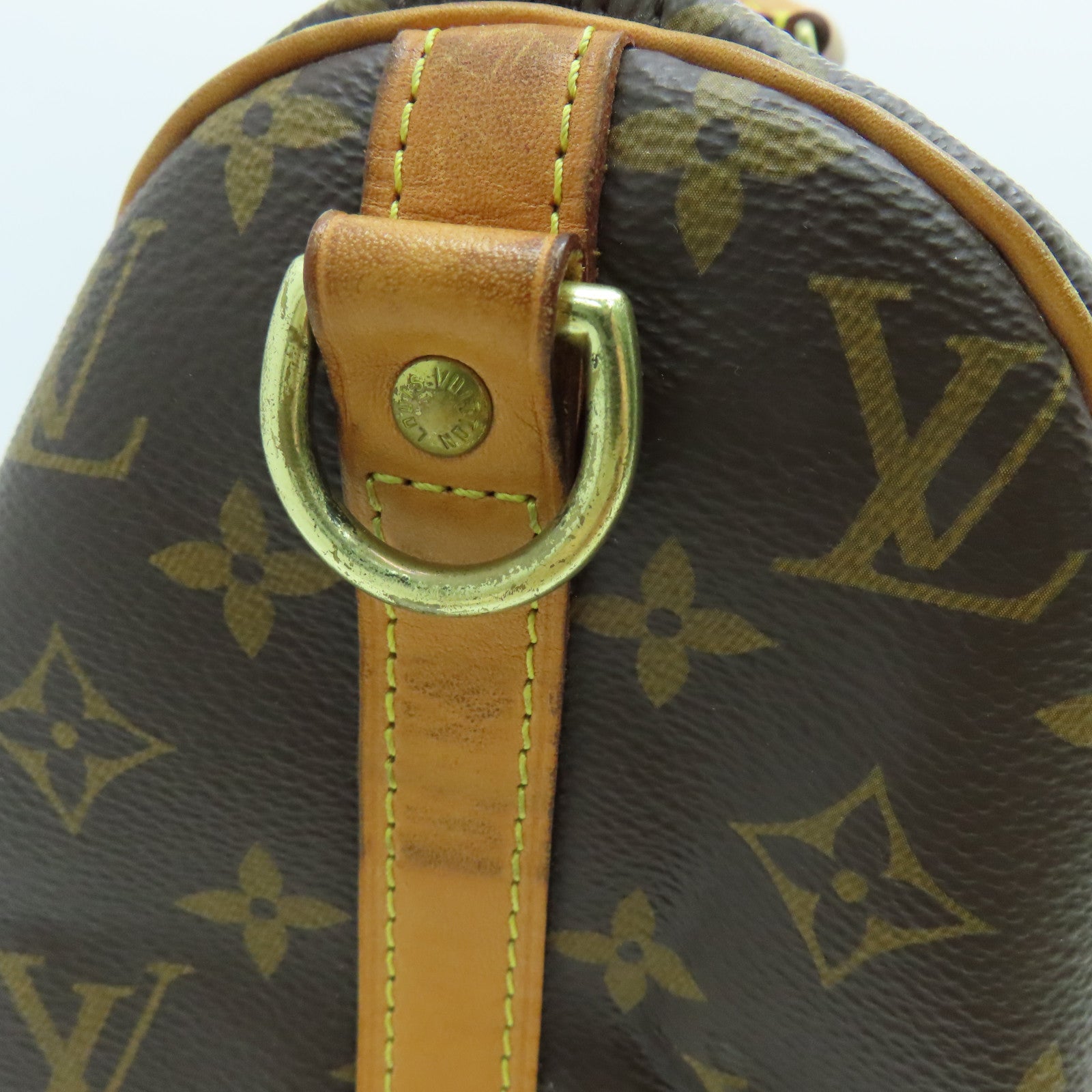 LOUIS VUITTON Monogram Speedy Bandouliere 30手挽肩背兩用袋啡色