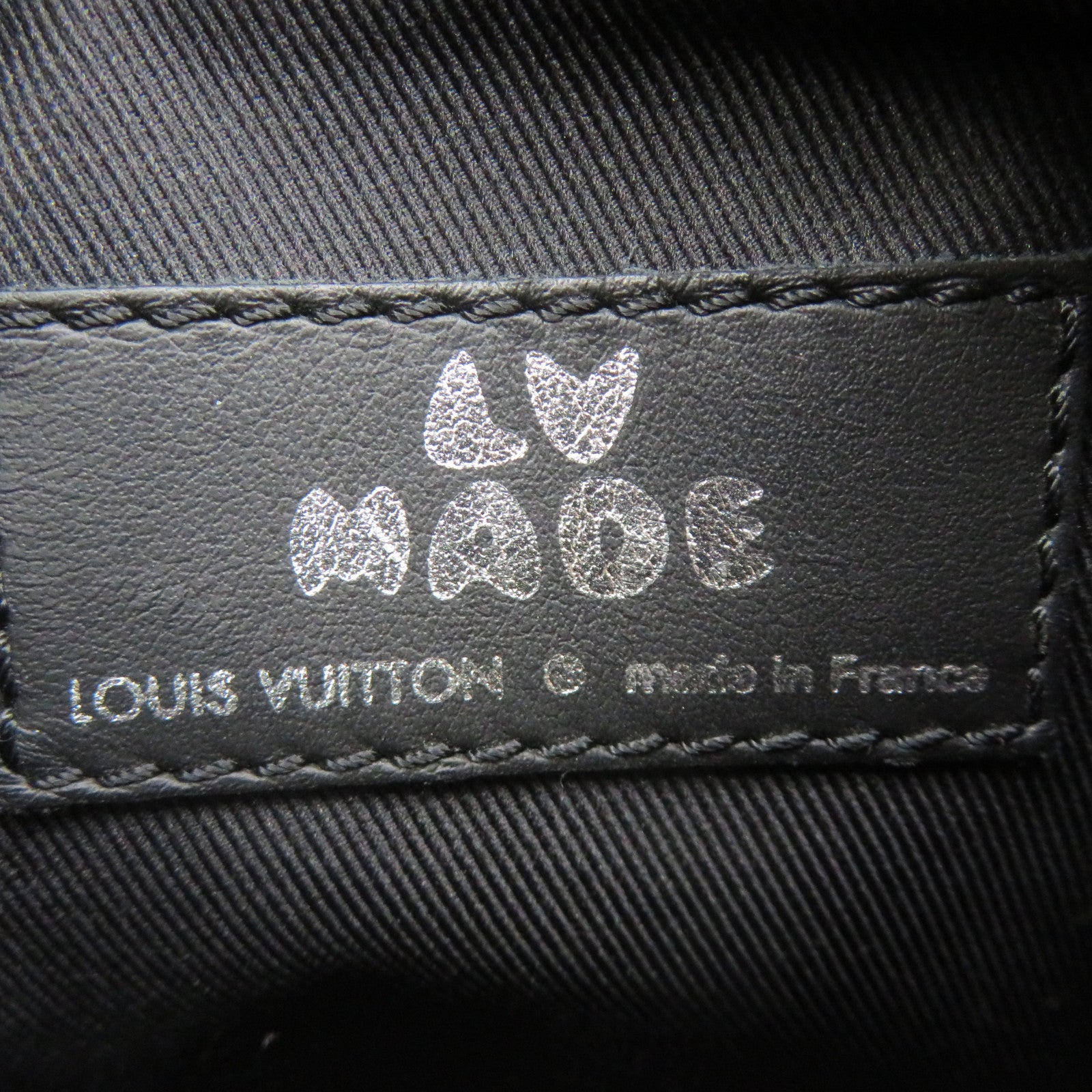 LOUIS VUITTON Mono-Denim Keepall XS 2way Shoulder Bag手挽肩背两用袋黑色