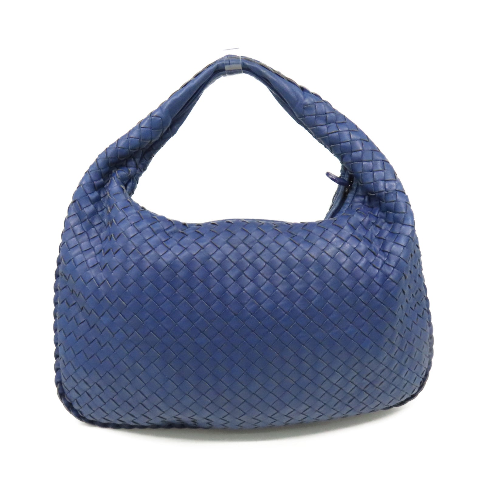 BOTTEGA VENETA 織紋皮革Shoulder Bag肩背袋藍色