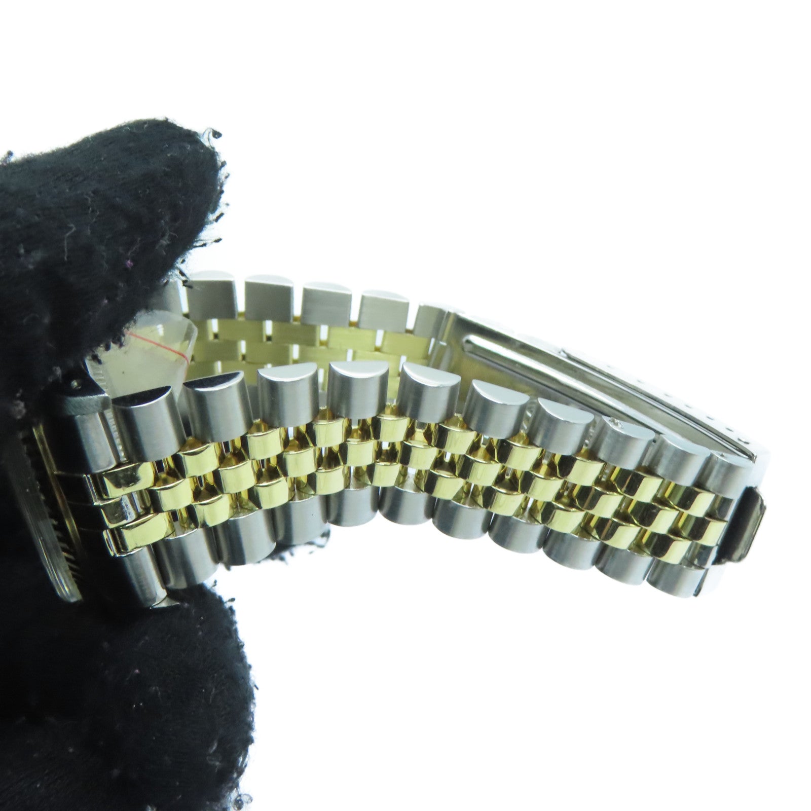 ROLEX [Sharp Discount] Datejust 18K Gold/Stainless Steel Watch Automatic Movement Yellow