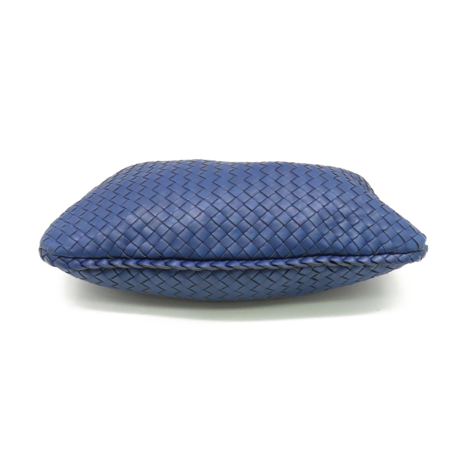 BOTTEGA VENETA 織紋皮革Shoulder Bag肩背袋藍色